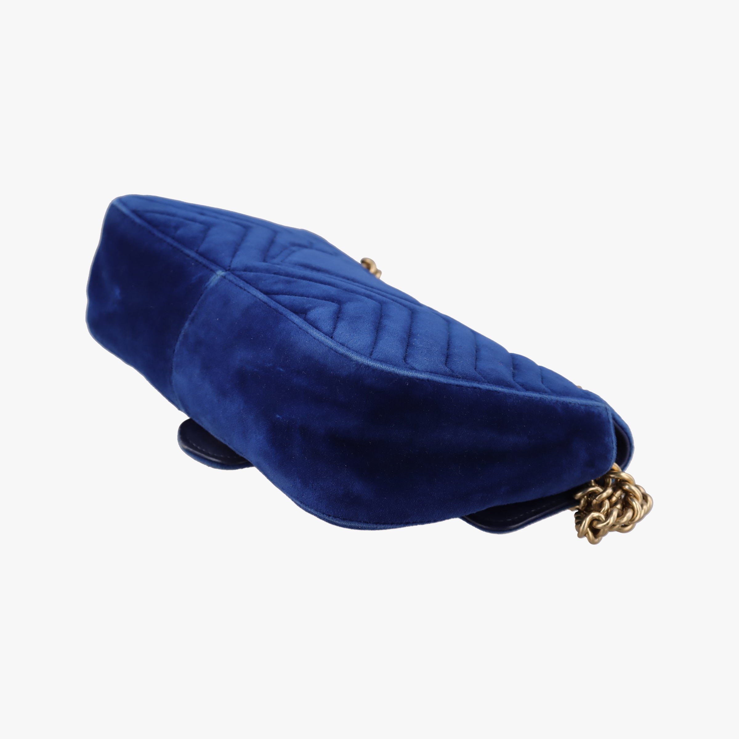 GG Marmont Blue velour 446744 E024214219GGマーモント ブルー ベロア 446744 E024214219