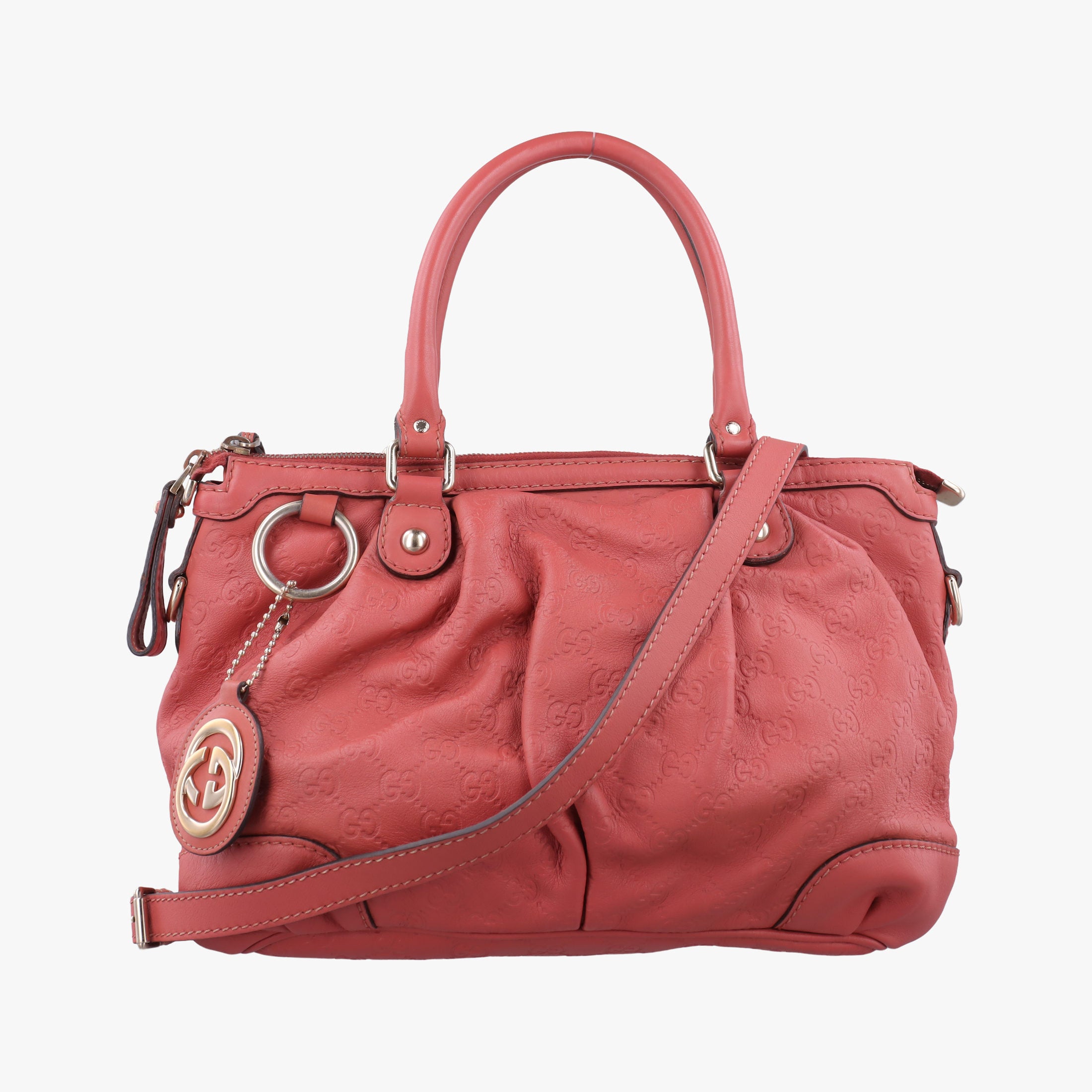 Sukey Coral Pink Leather 247902 C8748311スーキー コーラルピンク レザー 247902 C8748311