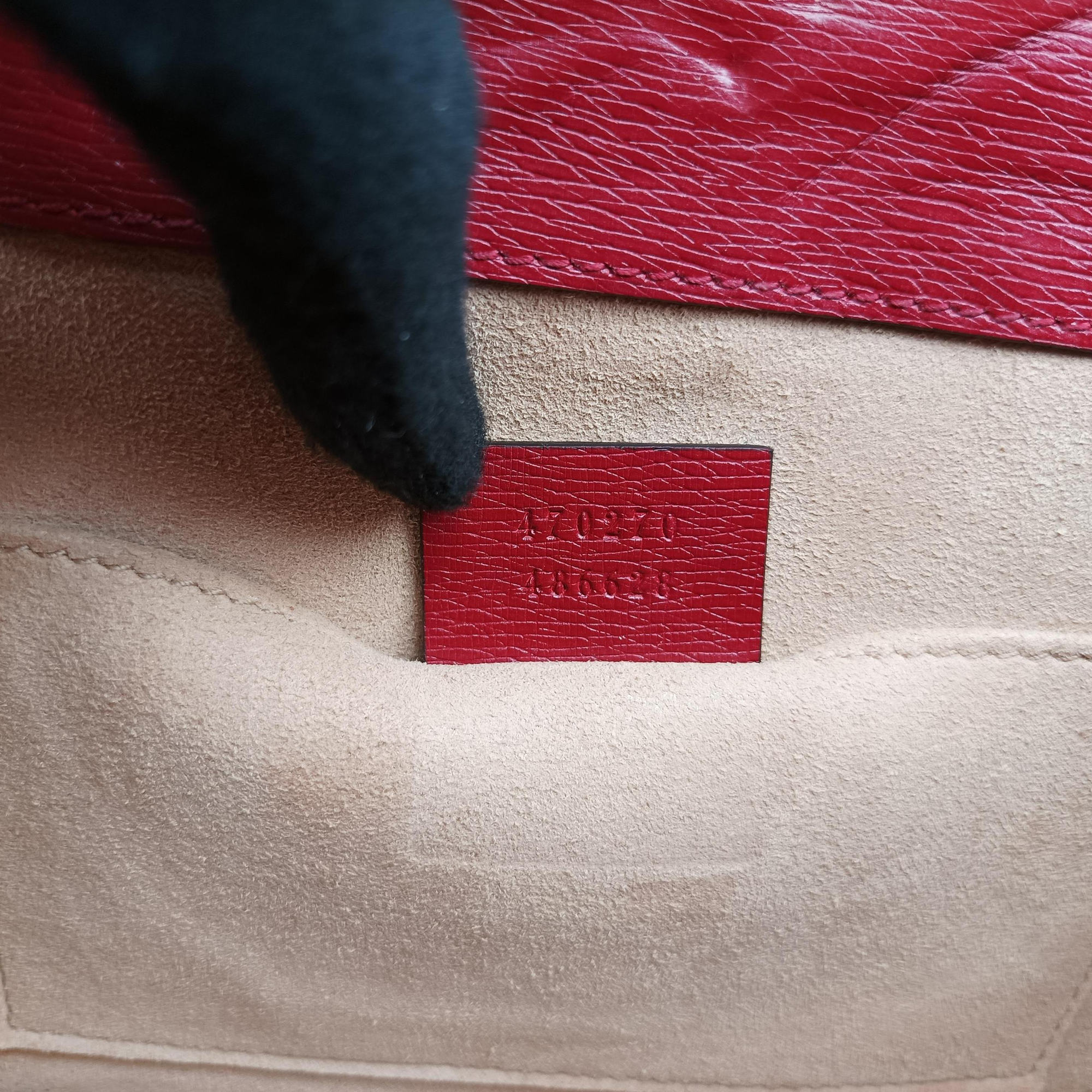 Sylvie Red Leather 470270 I032591045シルヴィ レッド レザー 470270 I032591045