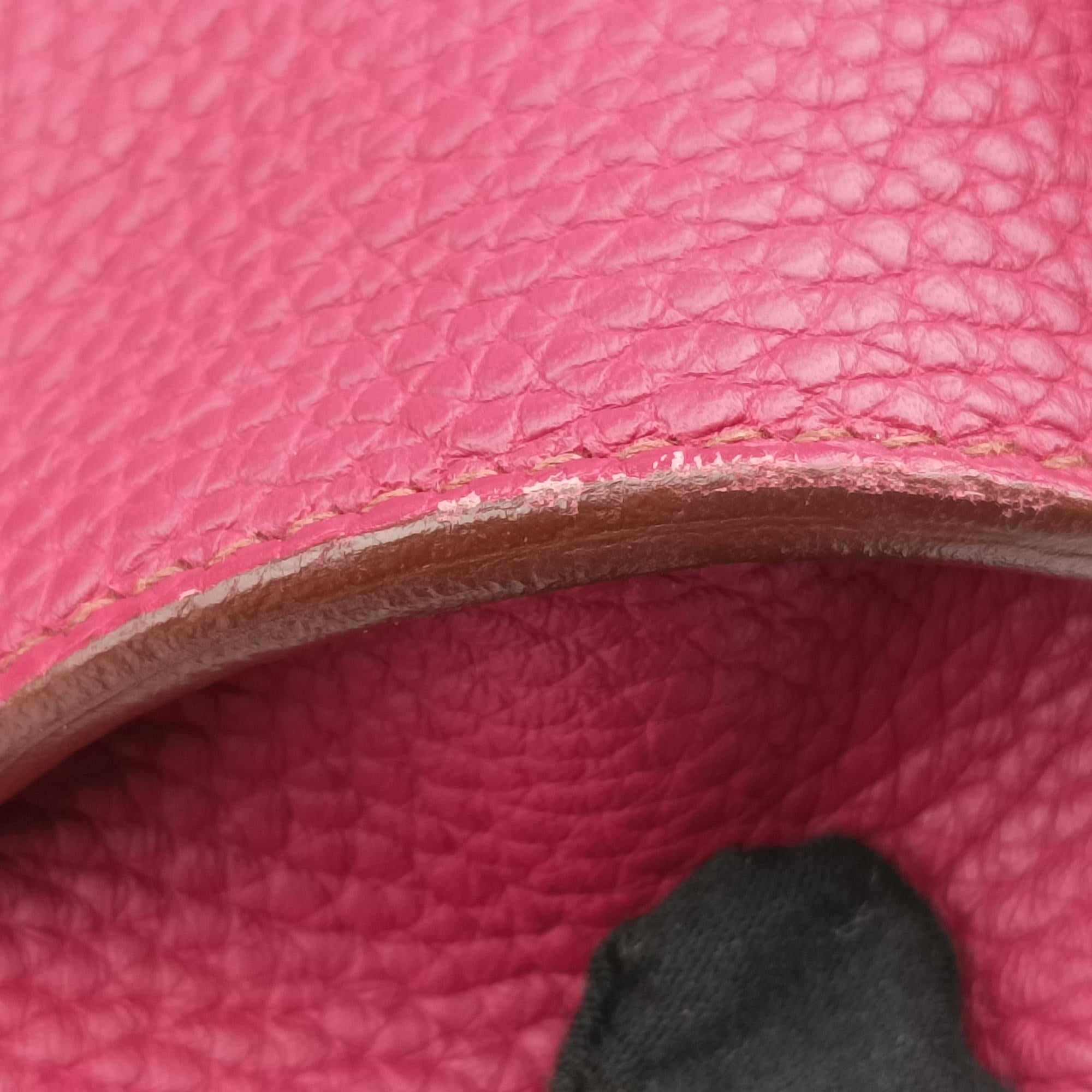 Marwari Raspberry Clemence Leather J□N27マルワリ フューシャピンク トリヨンクレマンス J□N27