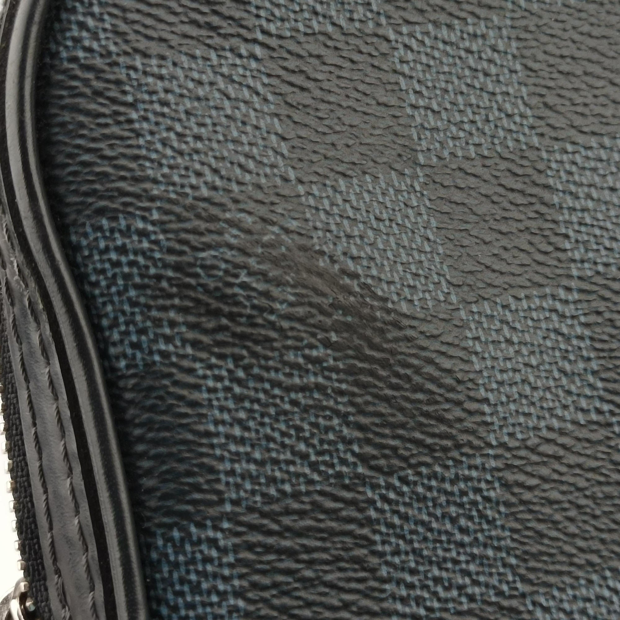 Dandy MM Cobalt Damier Coated Canvas × Leather N63298 TR3176ダンディ MM コバルト ダミエ コーティングキャンバス × レザー N63298 TR3176