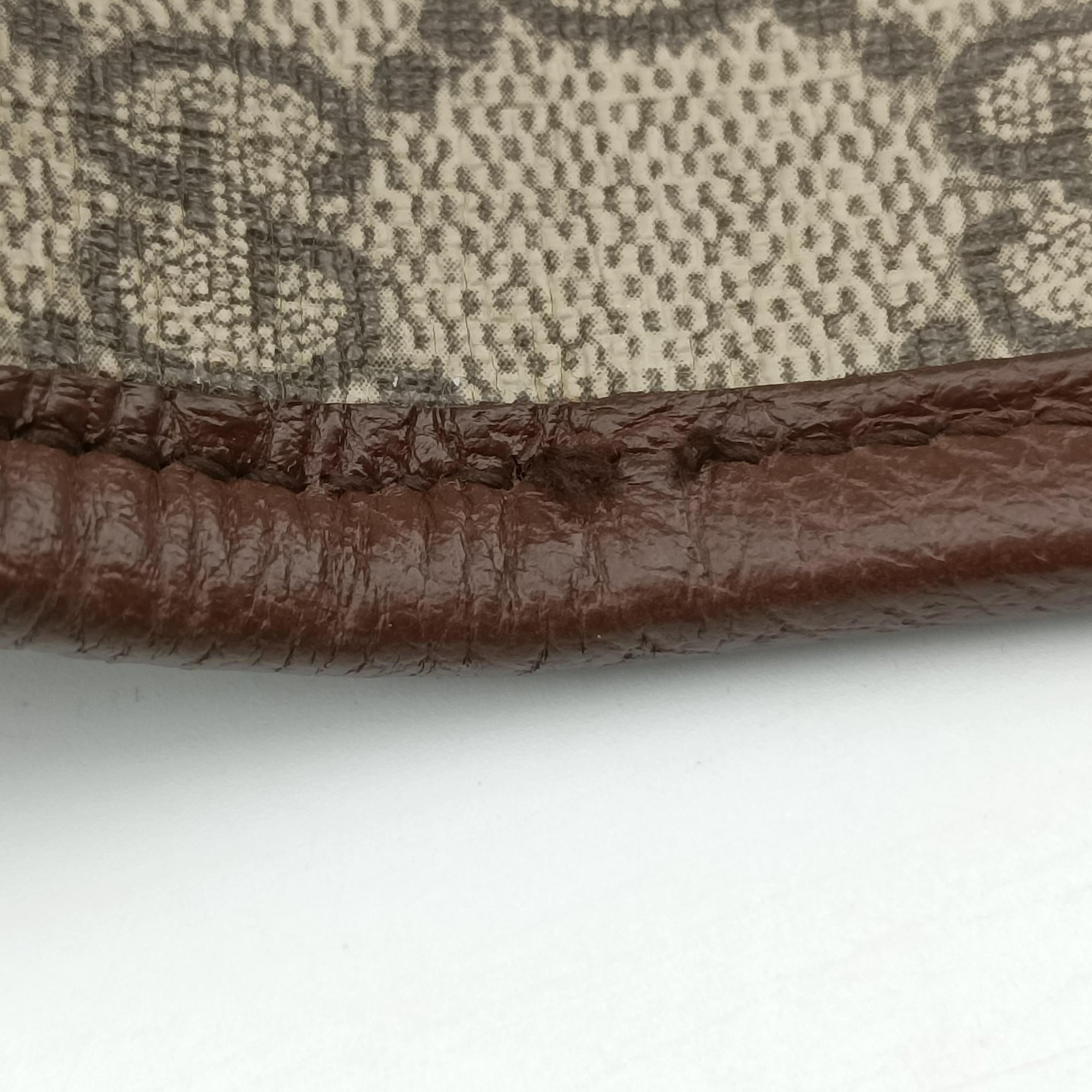 NEO VINTAGE GG Supreme Brown PVC coated canvas×Leather 493930 H030165709ネオ ヴィンテージ GGスプリーム ブラウン PVCコーティングキャンバス×レザー 493930 H030165709