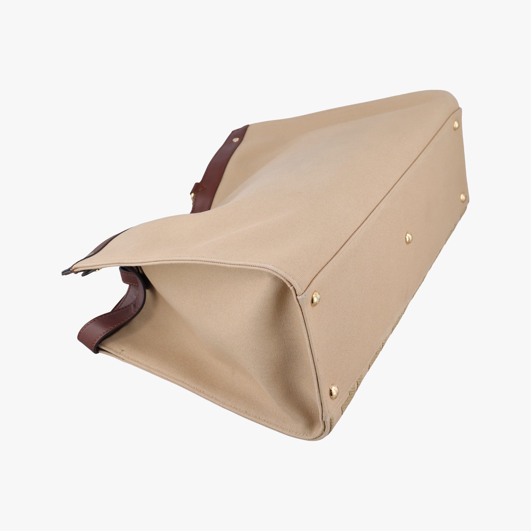 Peekaboo Beige canvas×leather 8BH374 8BH374-A9P6-218-12035ピーカブー ベージュ キャンバス×レザー 8BH374 8BH374-A9P6-218-12035