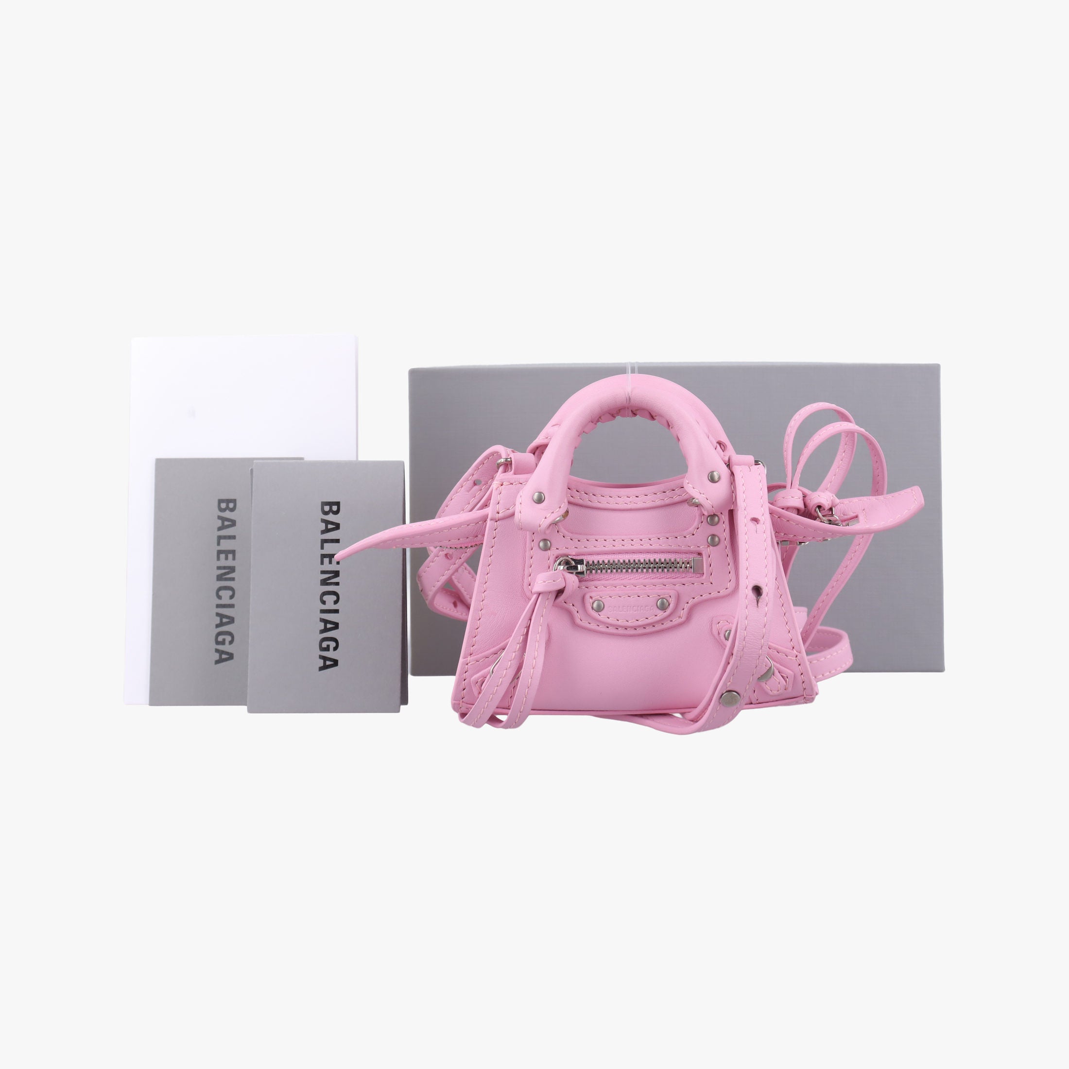 Neo Cagole XS Pink lambskin 669537.5906.S.535269ネオ カゴール XS ピンク ラムスキン 669537.5906.S.535269