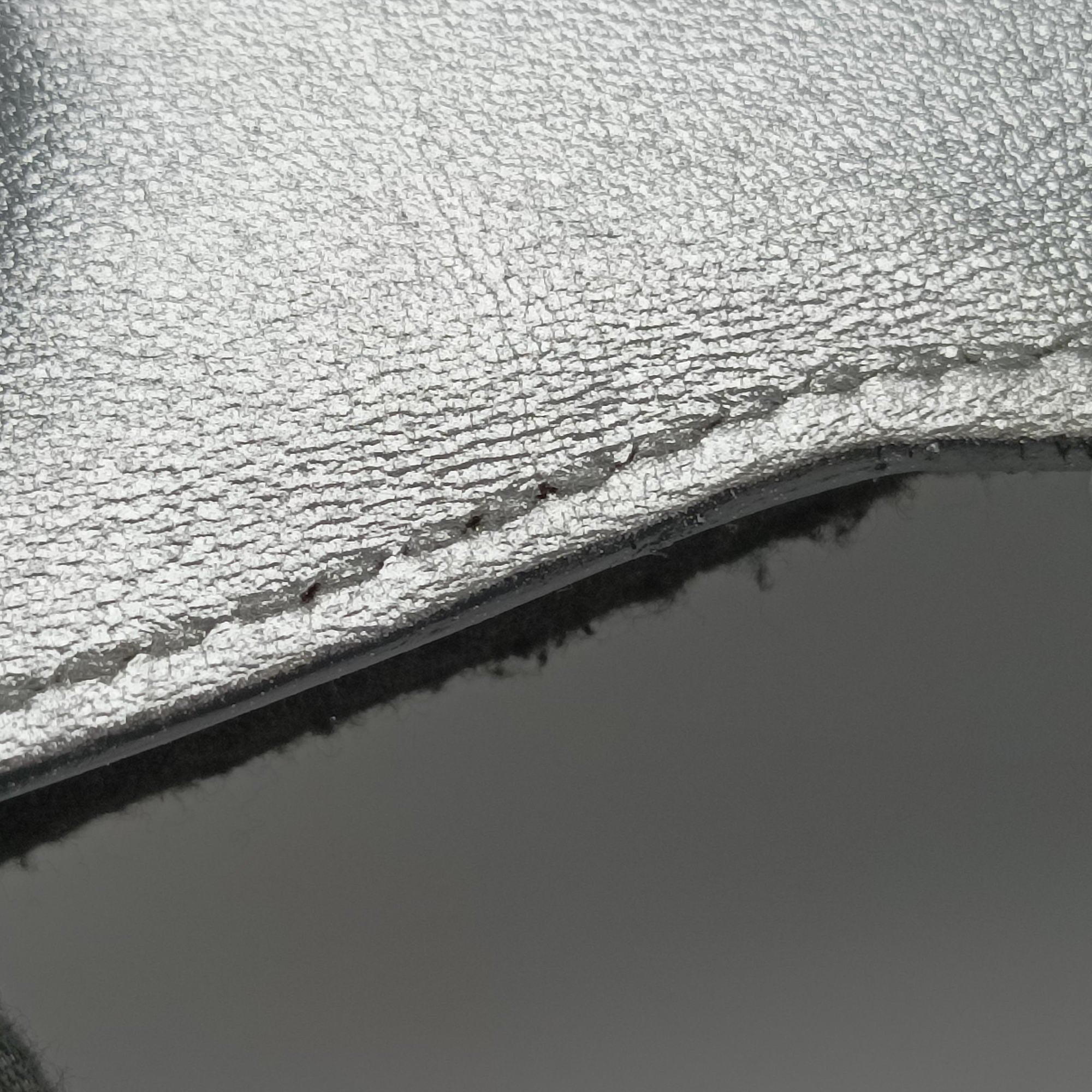 Cleo Flap Silver Leather 7/Dクレオフラップ シルバー レザー 7/D