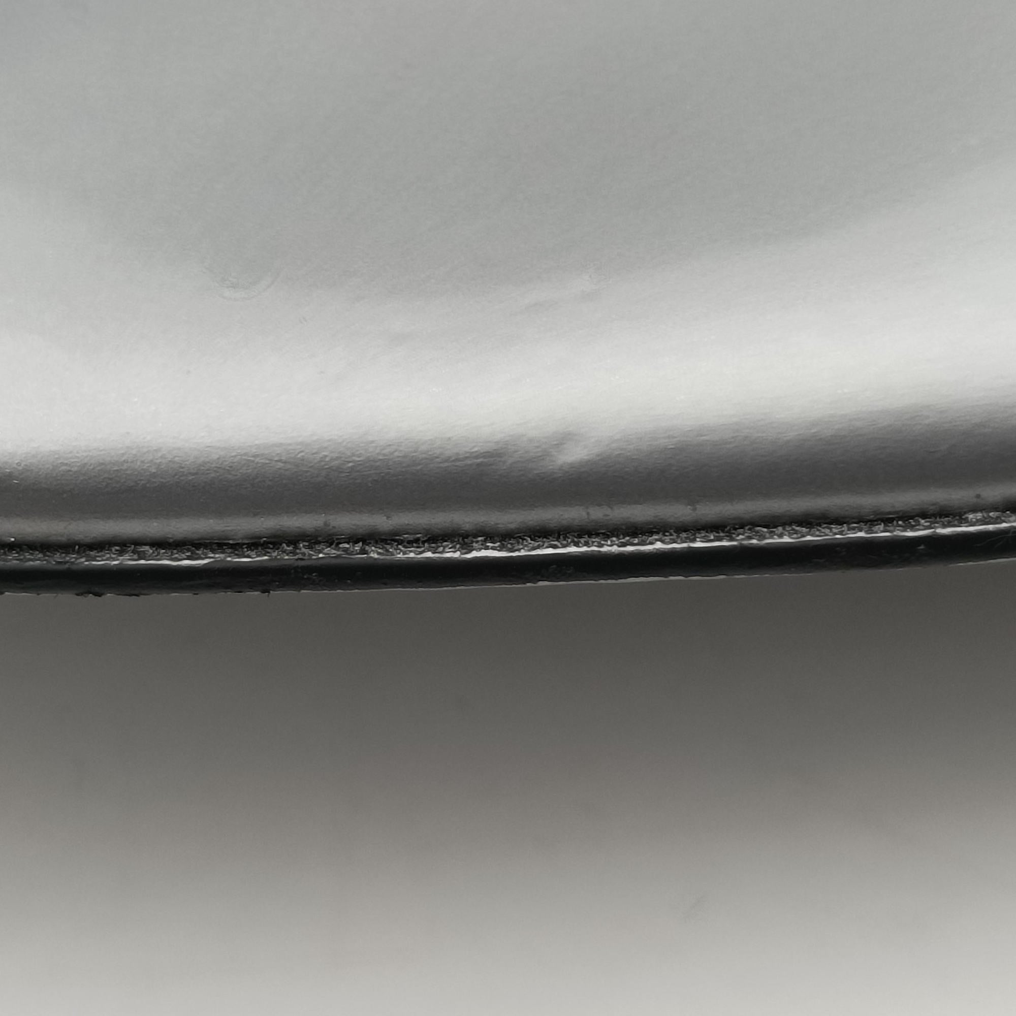 Cleo Flap Silver Leather 7/Dクレオフラップ シルバー レザー 7/D