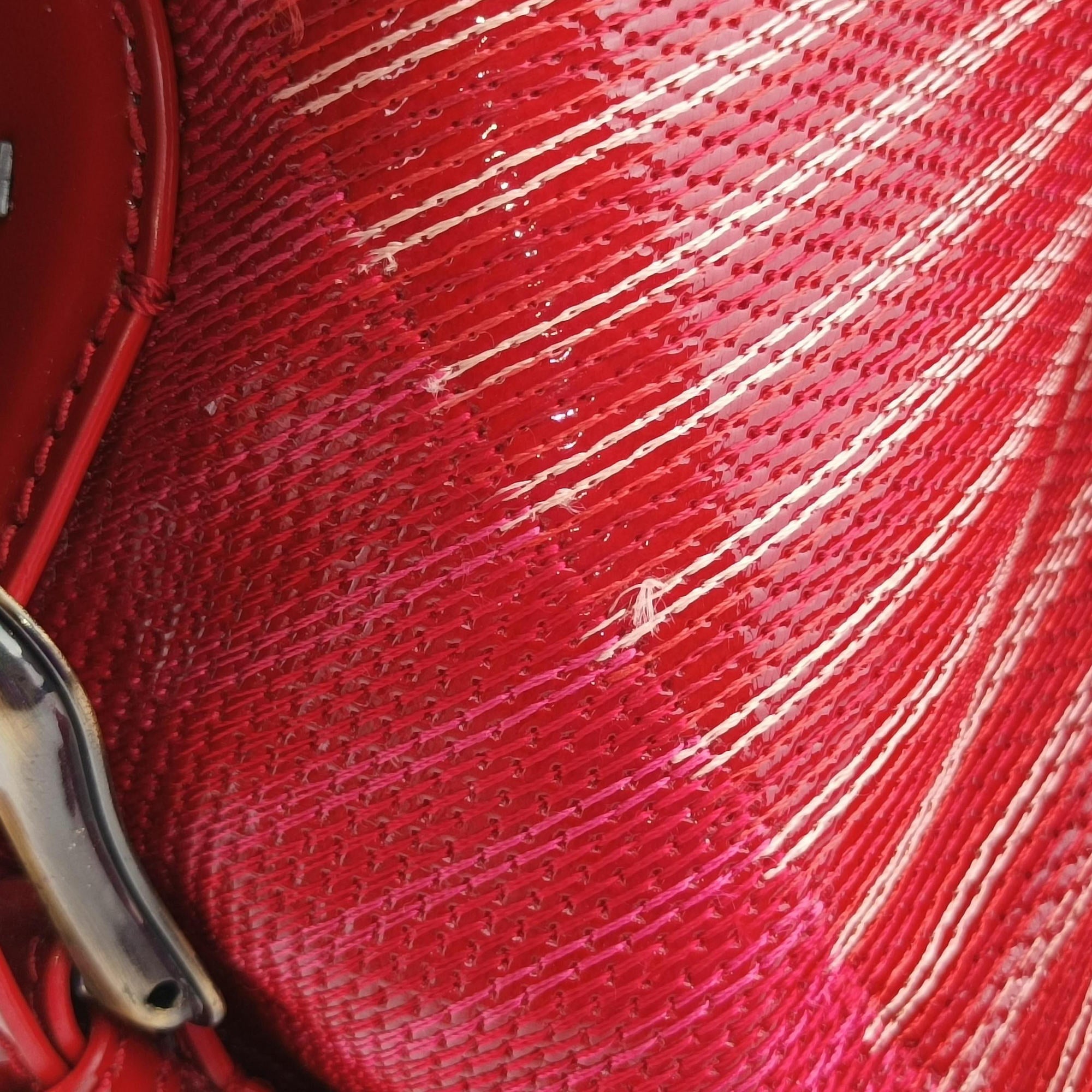 Toile de Cuir Red Leather × Patent 8BR579 2527-8BR579-AHB-098トワル・ド・キュイール レッド レザー × エナメル 8BR579 2527-8BR579-AHB-098