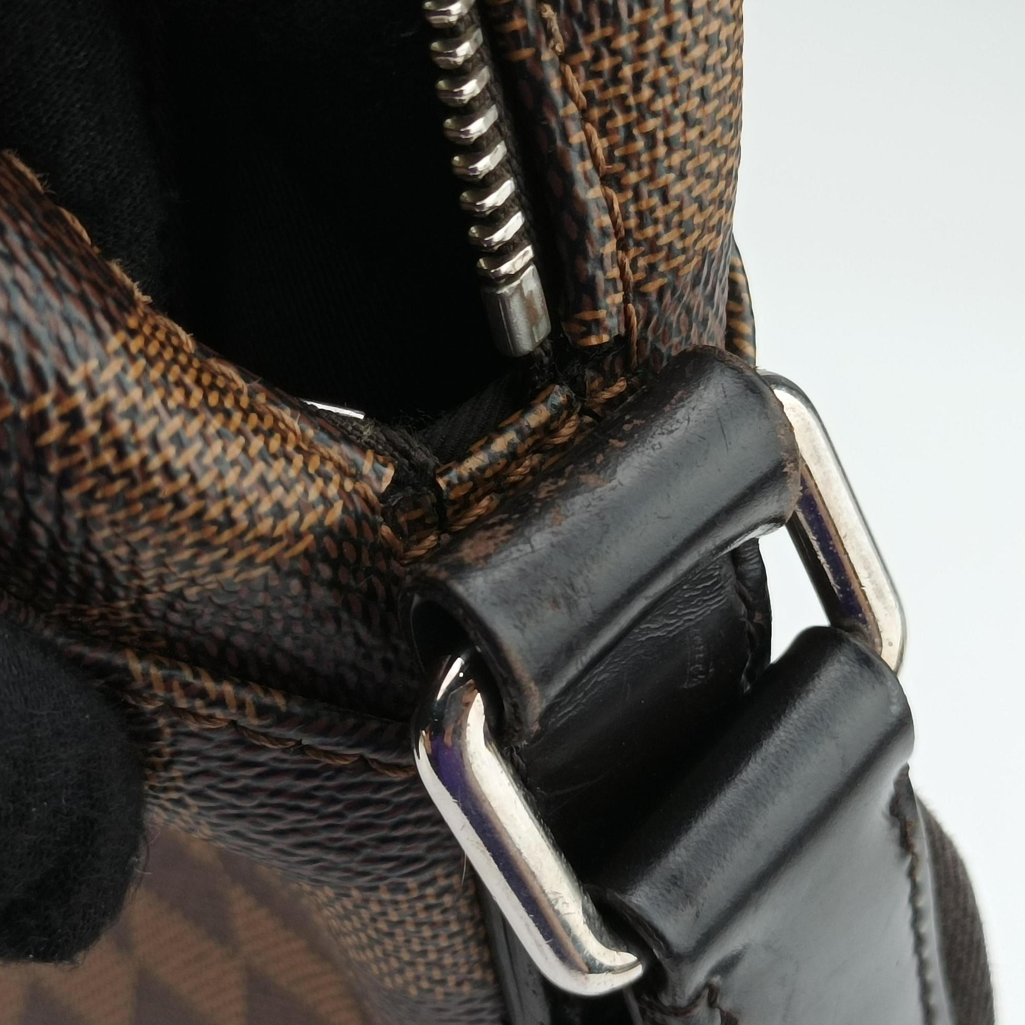 Jake messenger NM EBENE Damier Canvas N41569 TR2155ジェイクメッセンジャーNM エベヌ ダミエキャンバス N41569 TR2155