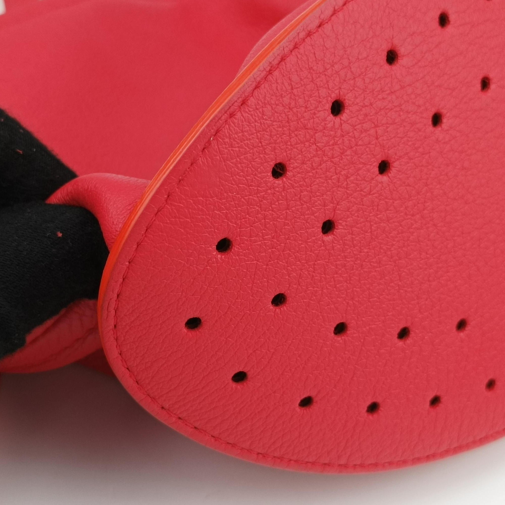 Pin Mini Bucket Red Leather パン ミニ バケット レッド レザー