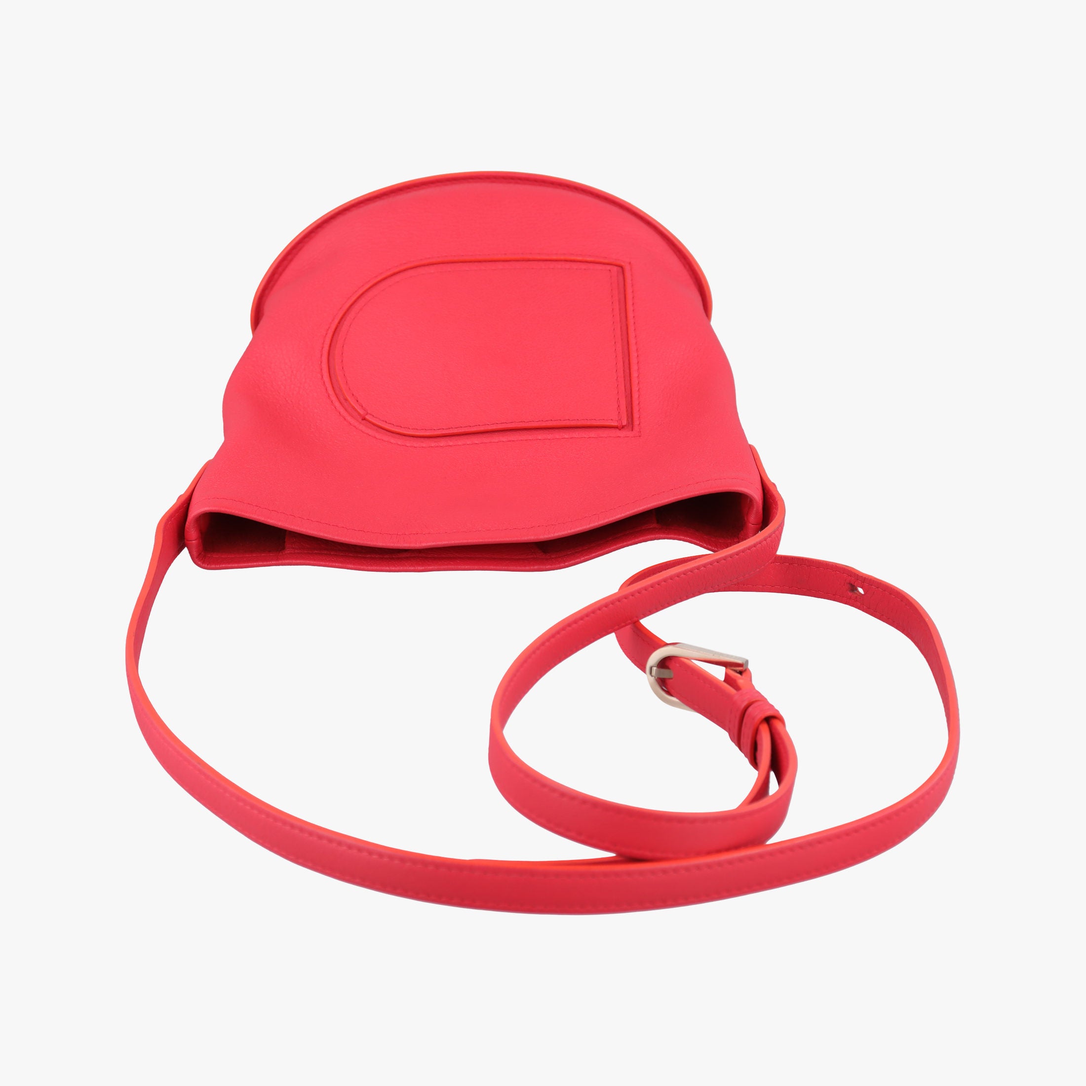 Pin Mini Bucket Red Leather パン ミニ バケット レッド レザー