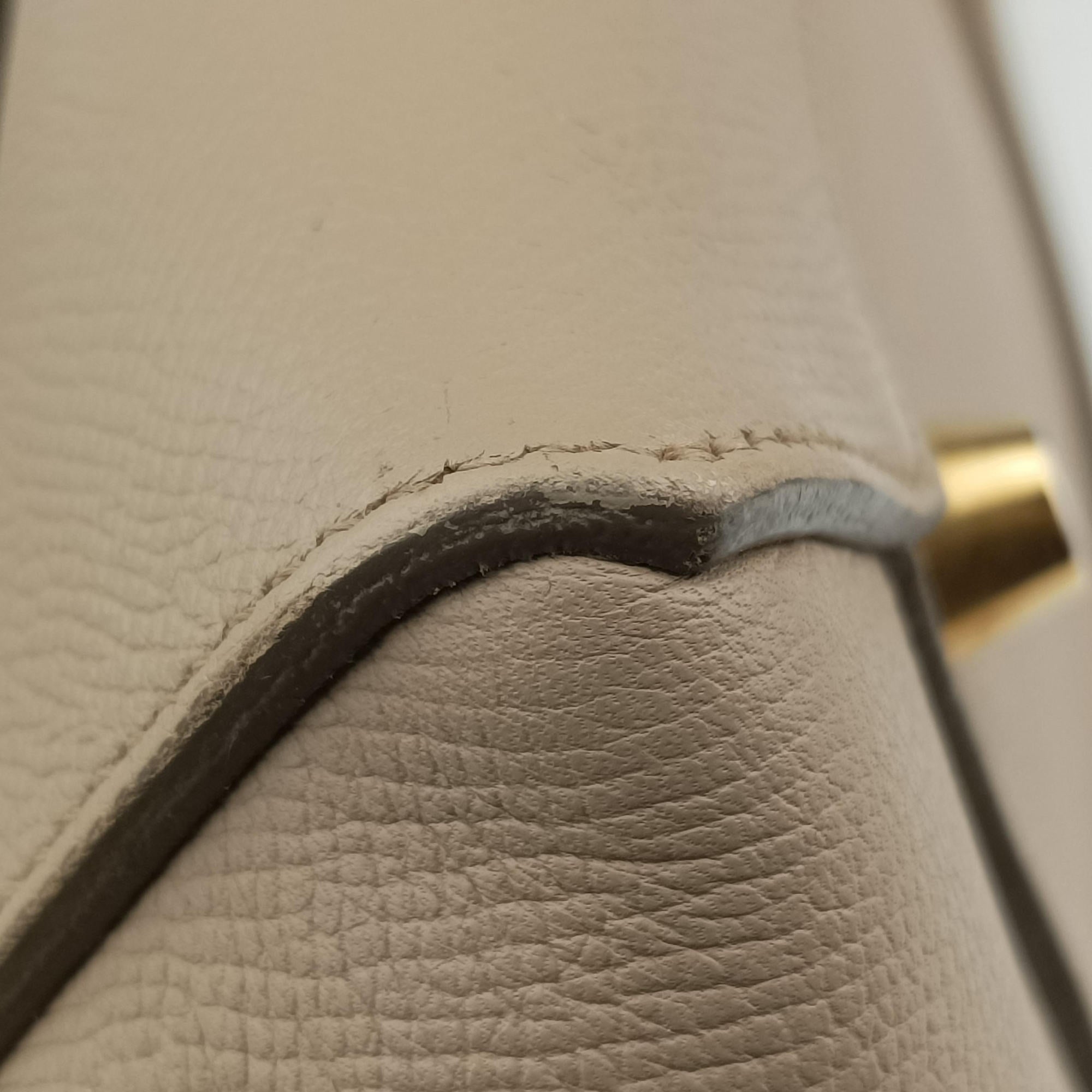 Belt Mini Beige Leather F-GA-1135ベルトミニ ベージュ レザー F-GA-1135