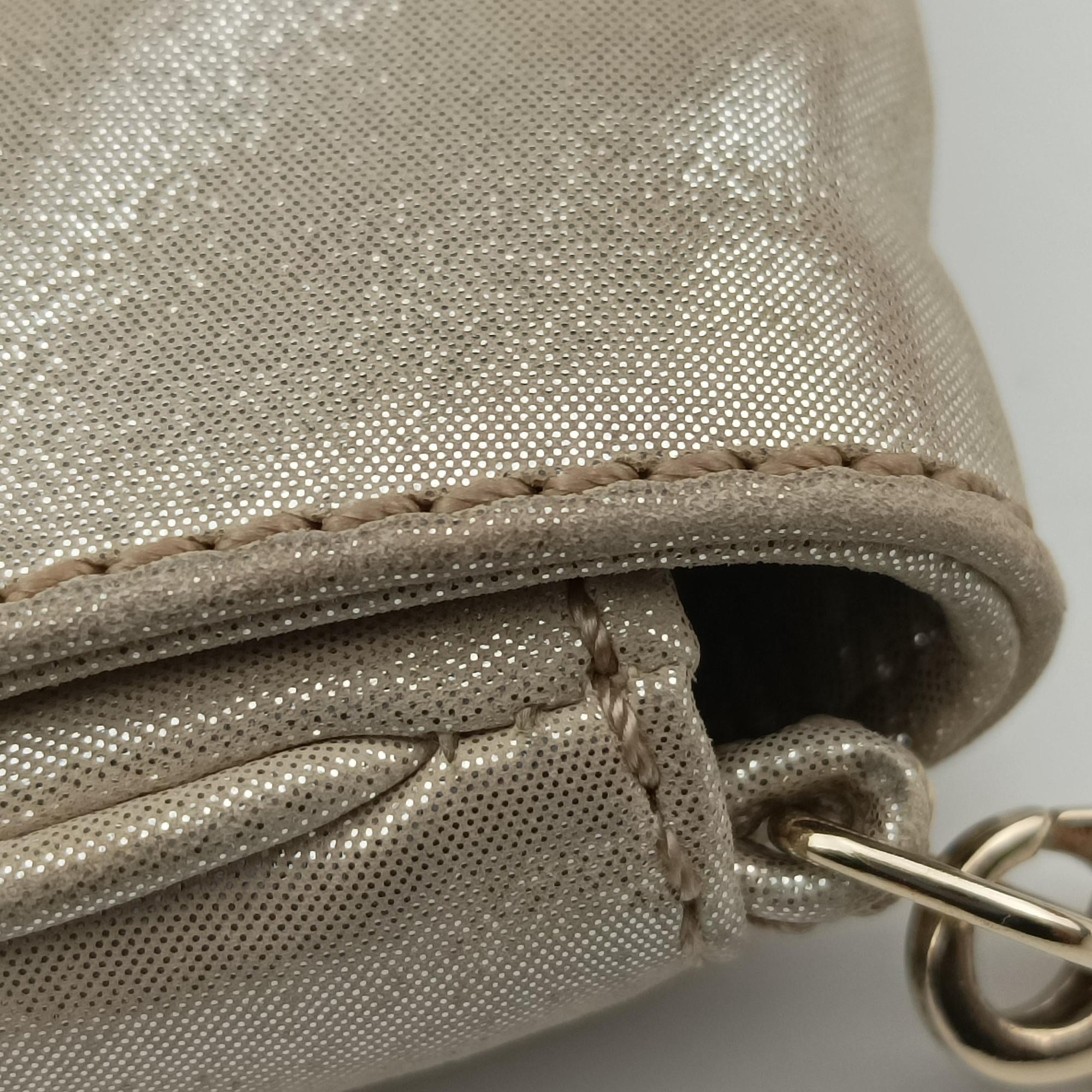 Mia Pochette Golden Leather 8BP046 2258-8BP046-BKL-108ミア ポシェット ゴールド レザー 8BP046 2258-8BP046-BKL-108