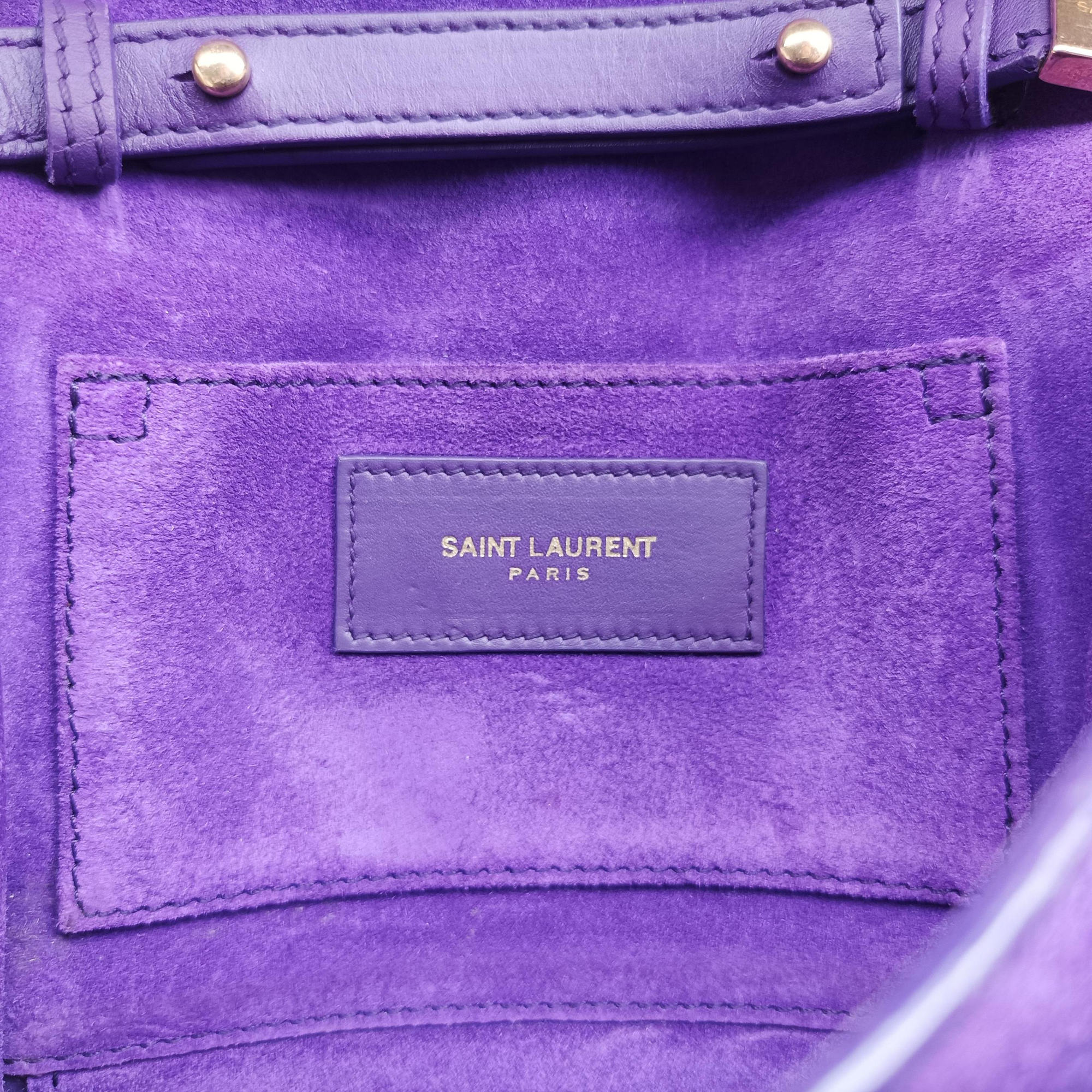 ChYc Mini Y Line Purple Leather 311215 311215.529258シックミニYライン パープル レザー 311215 311215.529258