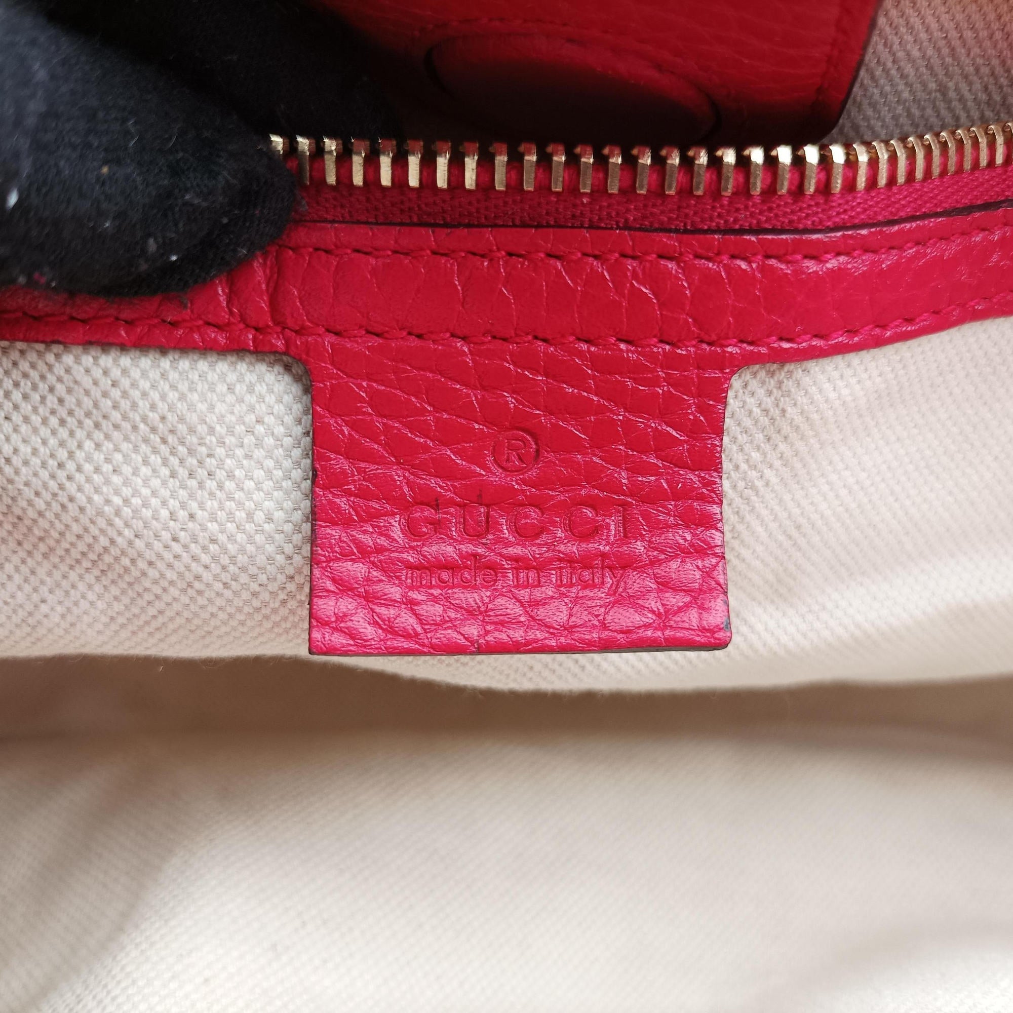 Bamboo Shopper Red×Orange Leather 323660 A019520622バンブーショッパー レッド×オレンジ レザー 323660 A019520622