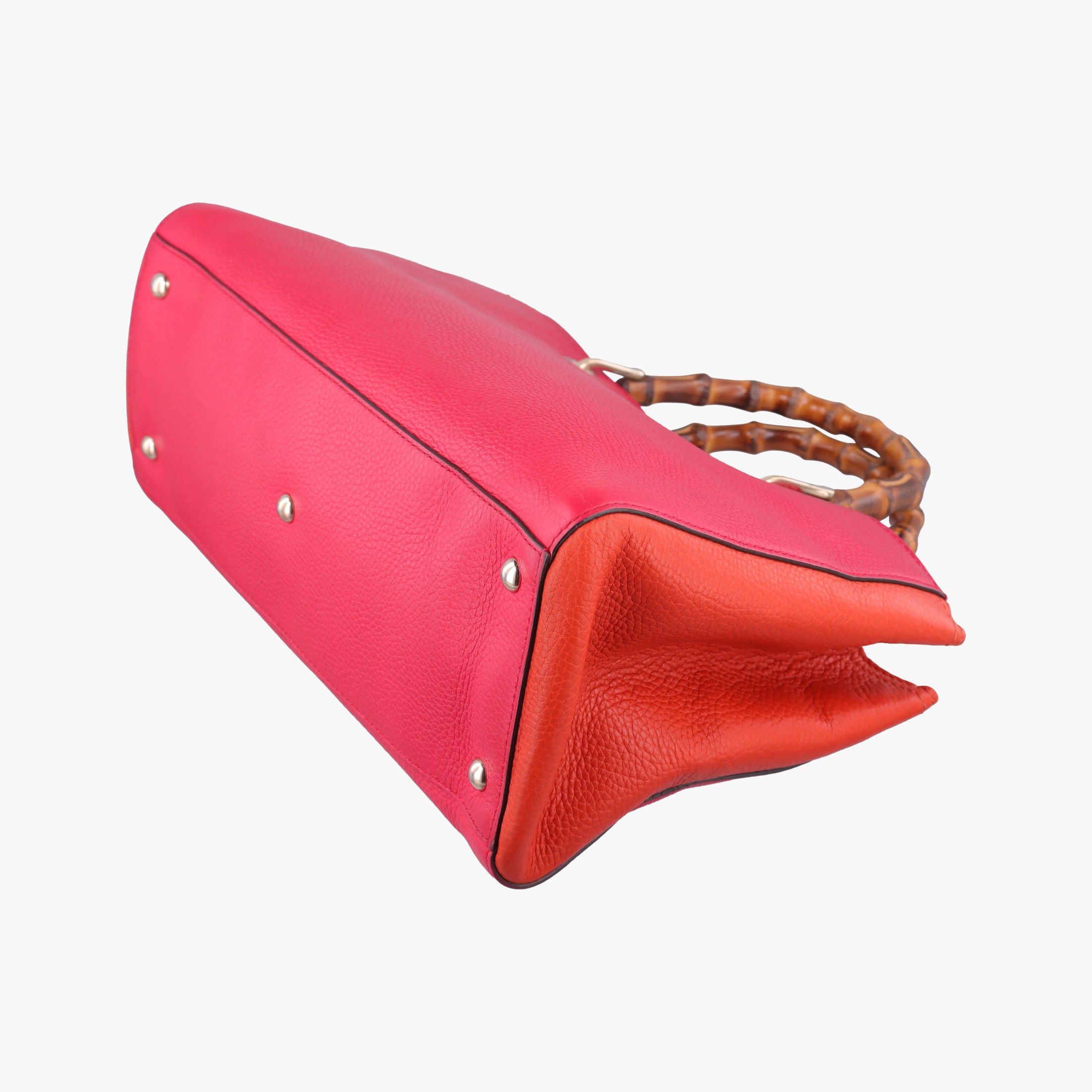 Bamboo Shopper Red×Orange Leather 323660 A019520622バンブーショッパー レッド×オレンジ レザー 323660 A019520622
