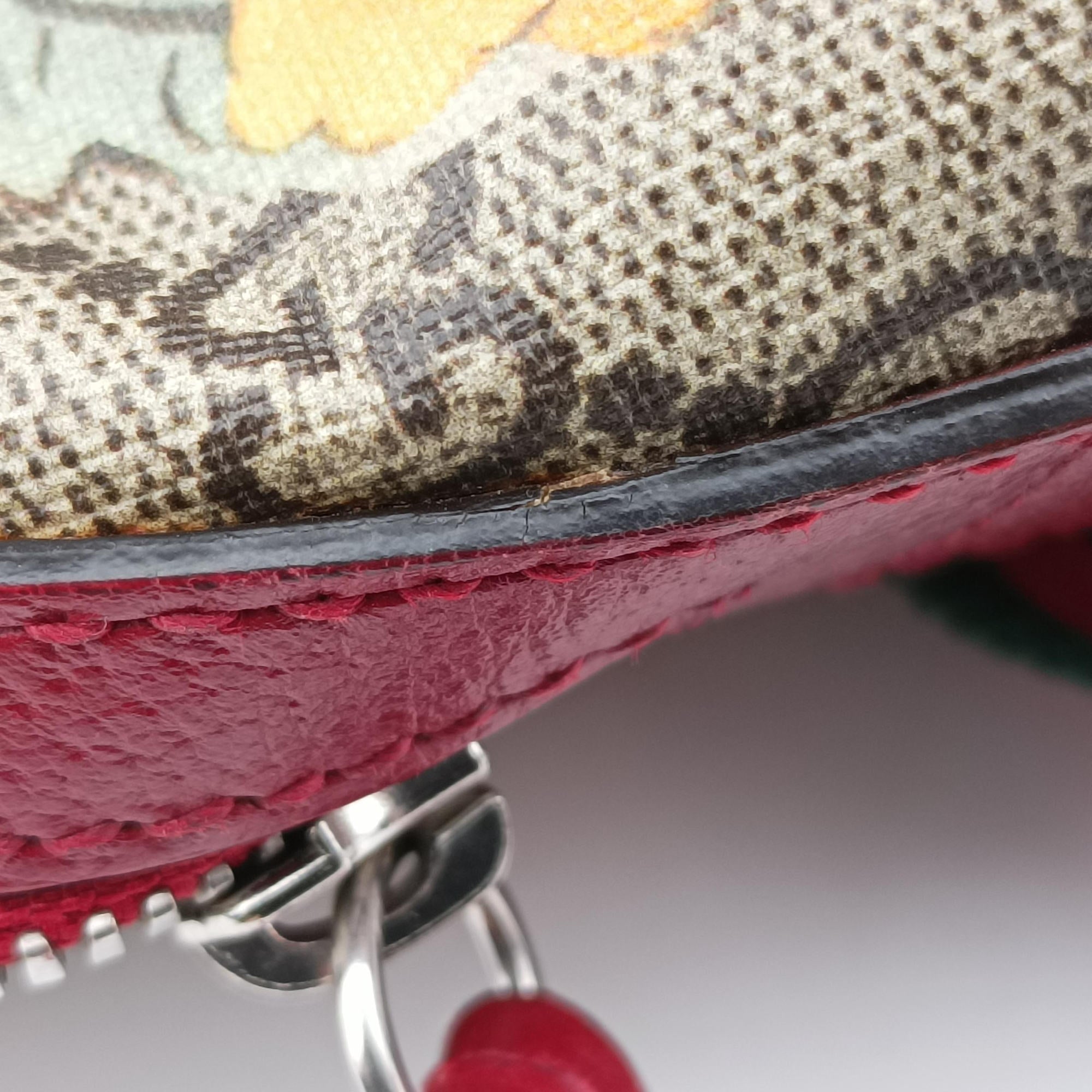 GG Supreme Tian beige×Multicolour PVC coated canvas×Leather 427042 E020472957GGスプリームティアン ベージュ×マルチカラー PVCコーティングキャンバス×レザー 427042 E020472957