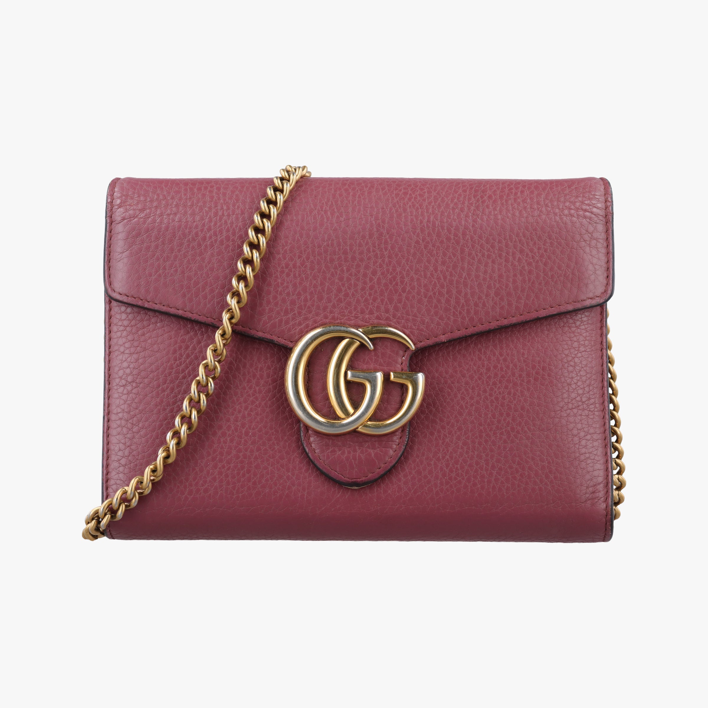 GG Marmont Purple Leather 401232 GGマーモント パープル レザー 401232