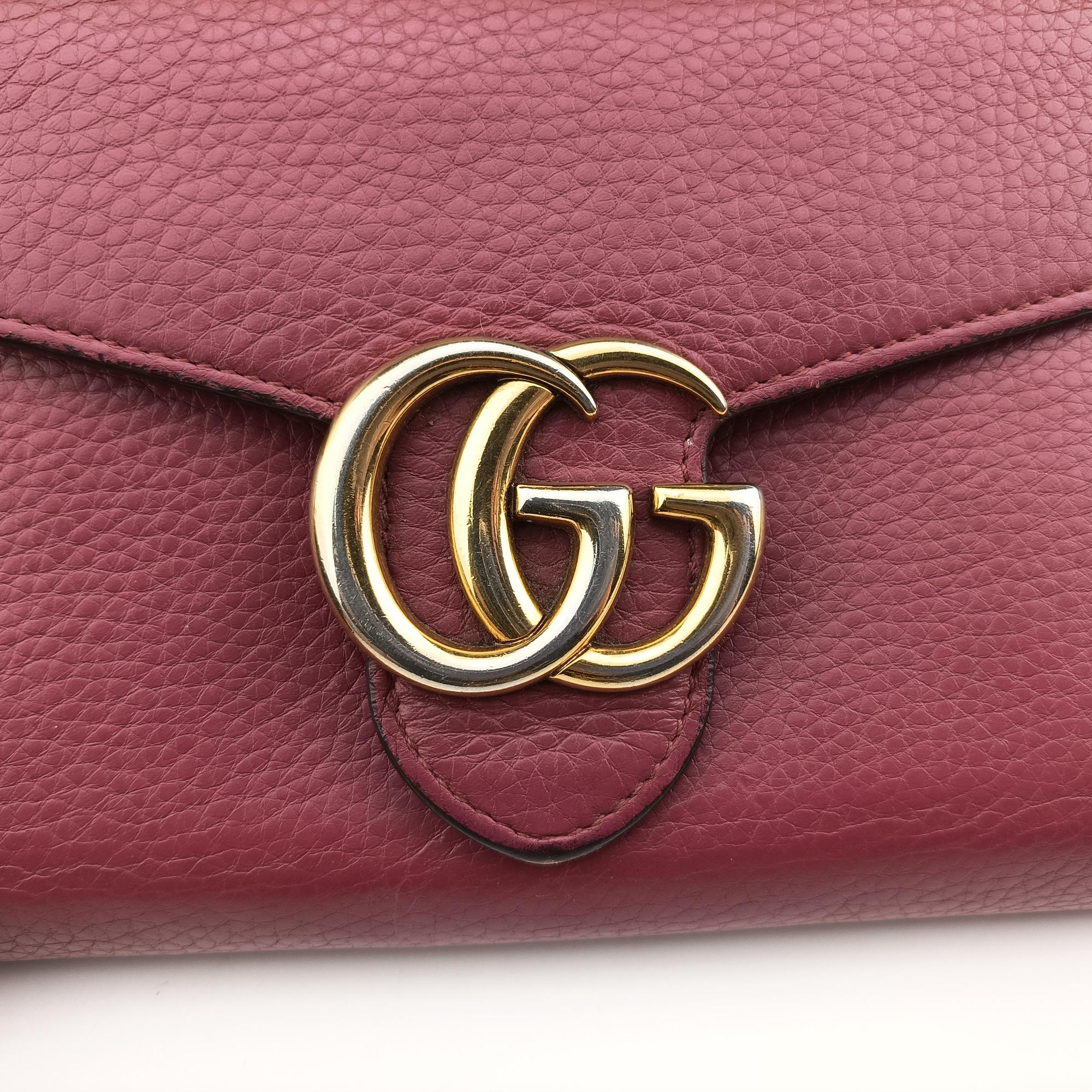 GG Marmont Purple Leather 401232 GGマーモント パープル レザー 401232