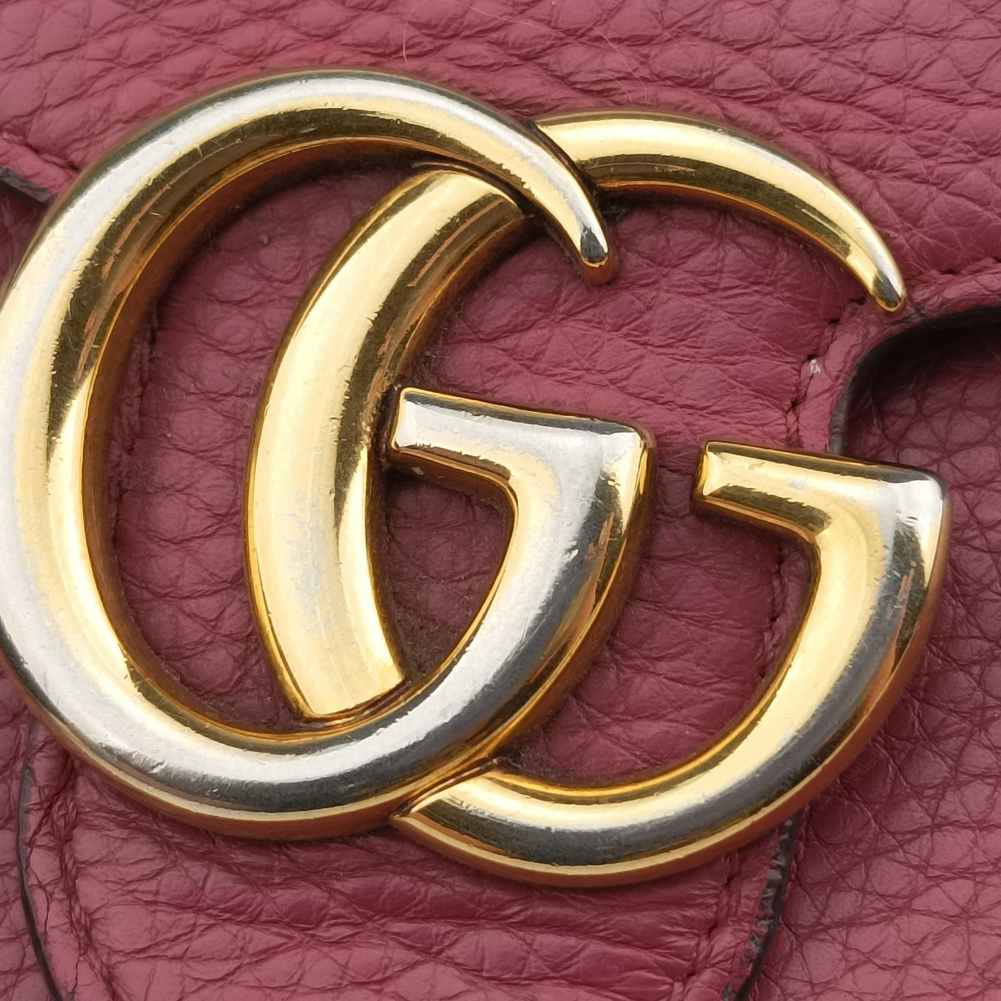 GG Marmont Purple Leather 401232 GGマーモント パープル レザー 401232