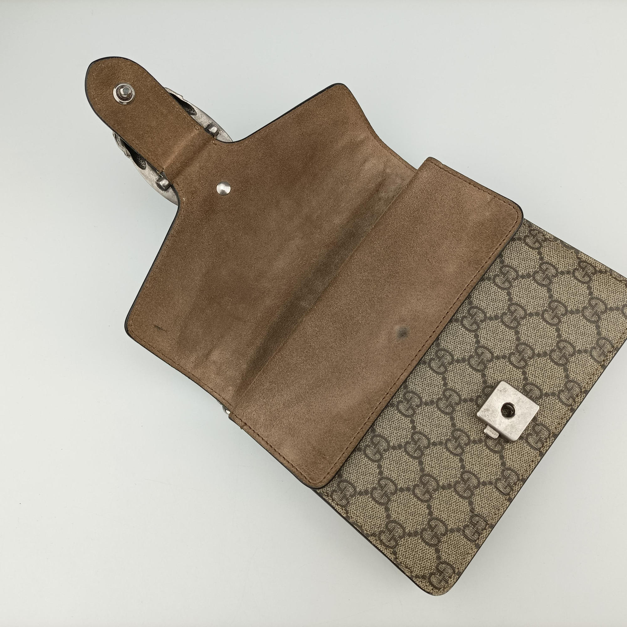 Dionysus Brown PVC coated canvas × suede 421970 D030840294ディオニュソス ブラウン PVCコーティングキャンバス × スエード 421970 D030840294