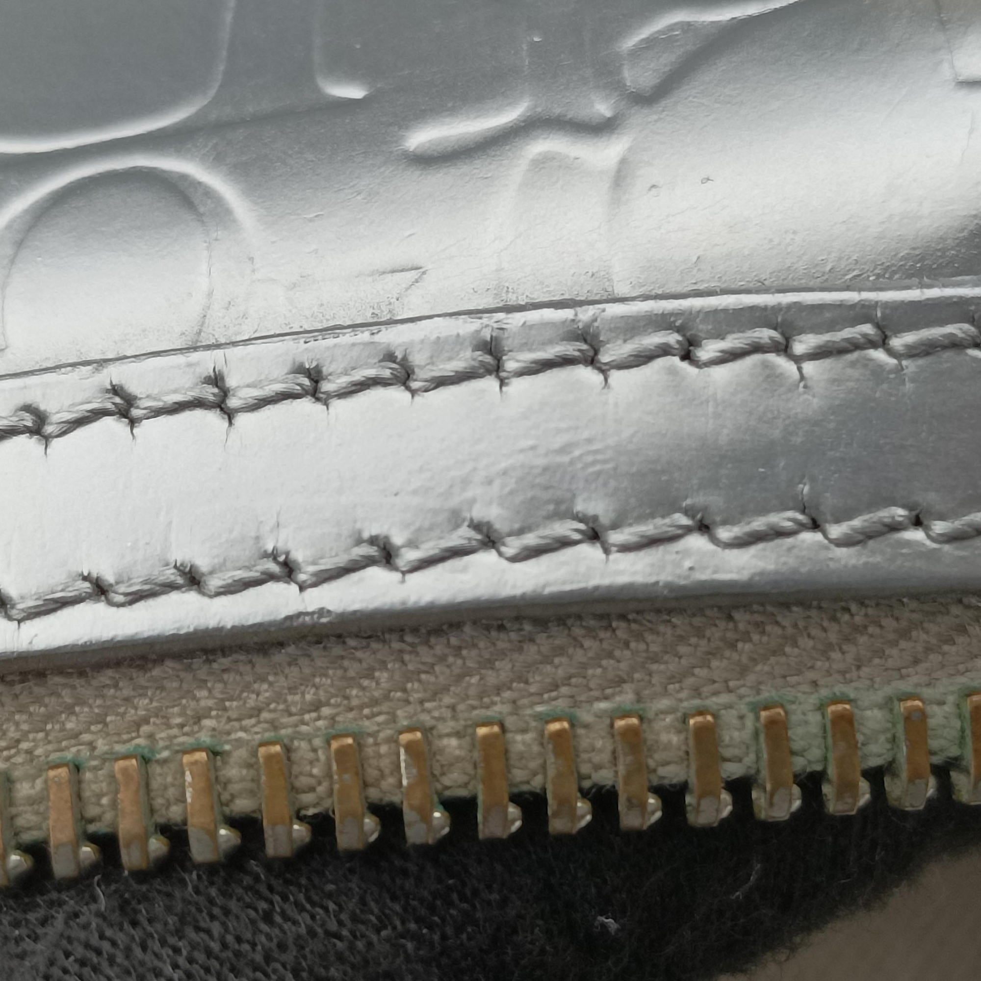 Ultimate Trotter pattern Silver Patent 07-BO-0098アルティメット トロッター柄 シルバー パテント 07-BO-0098