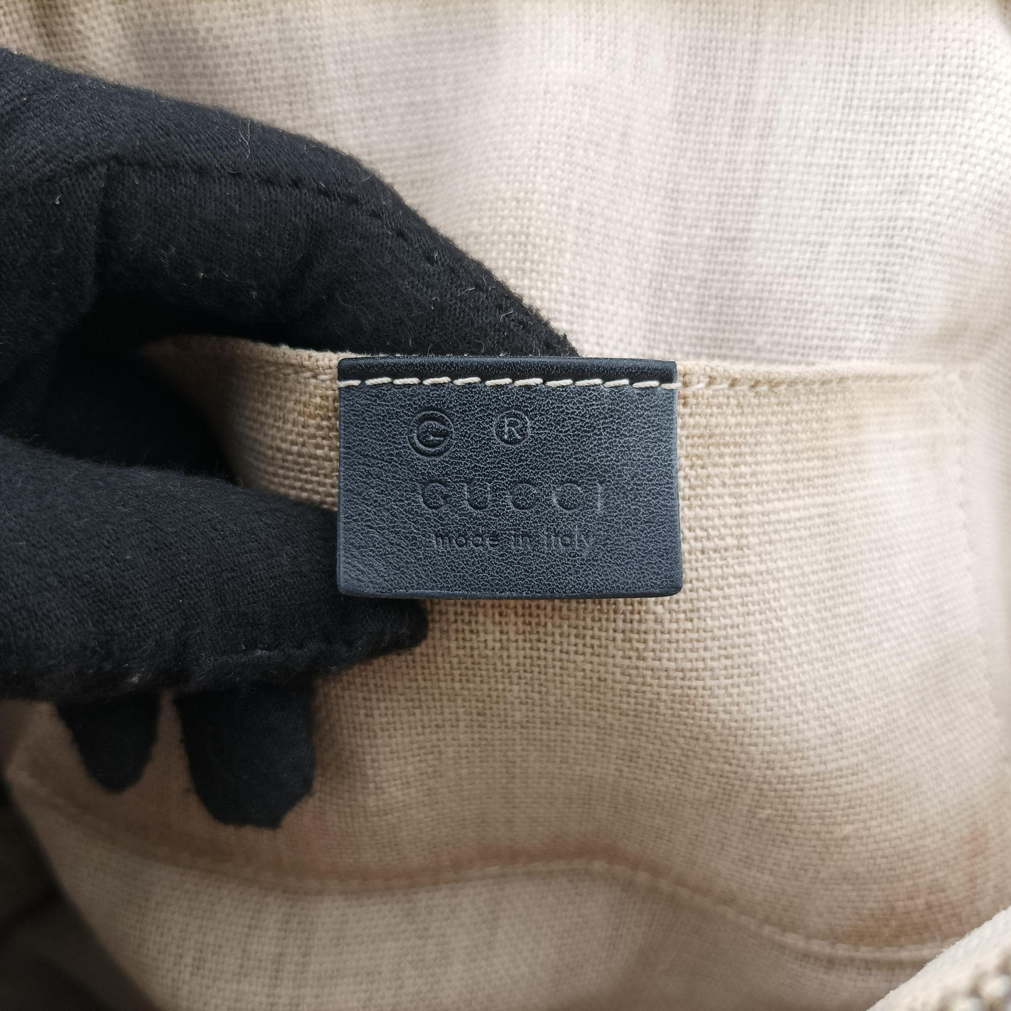 Microguccissima Black Leather 449654 B023260800マイクログッチシマ ブラック レザー 449654 B023260800