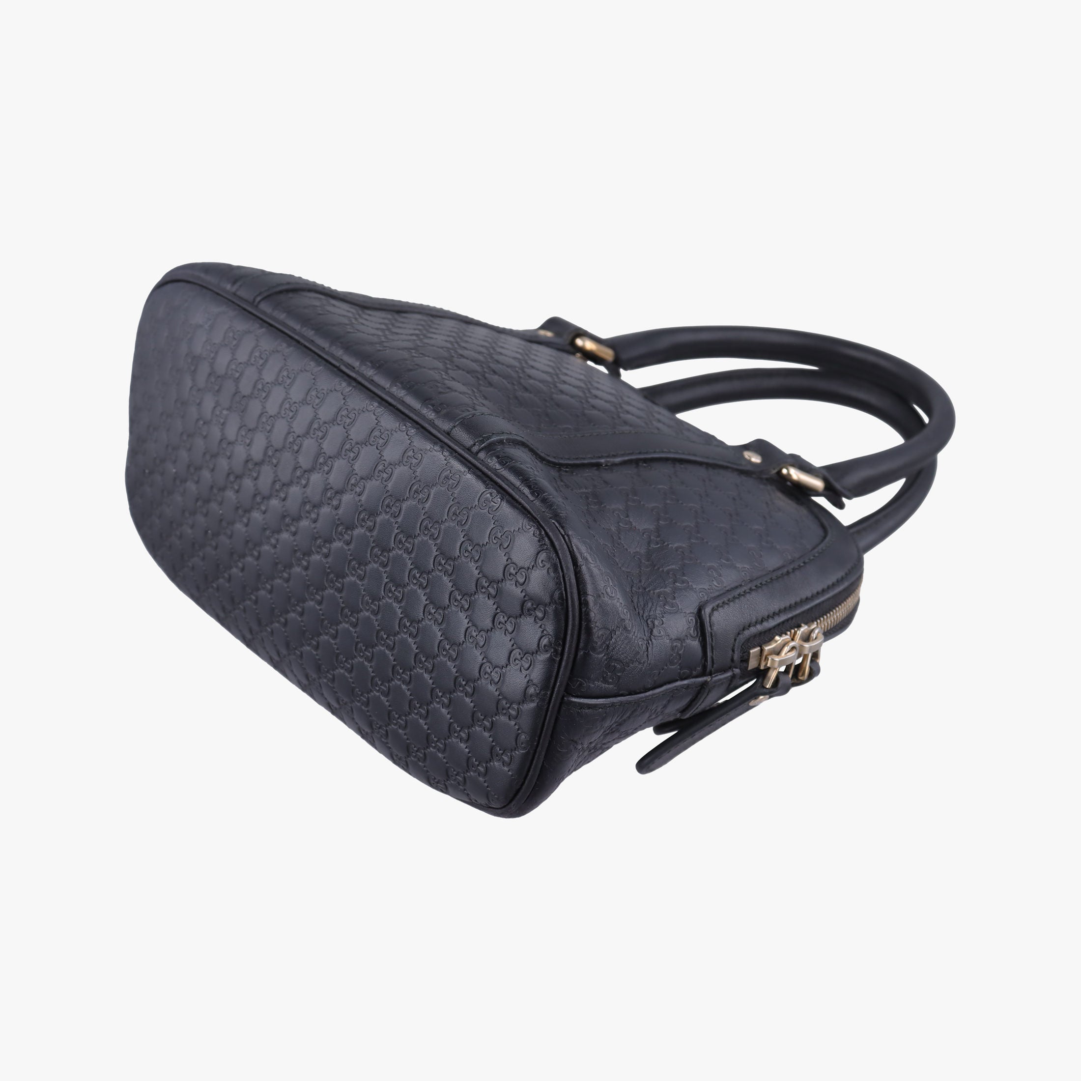 Microguccissima Black Leather 449654 B023260800マイクログッチシマ ブラック レザー 449654 B023260800