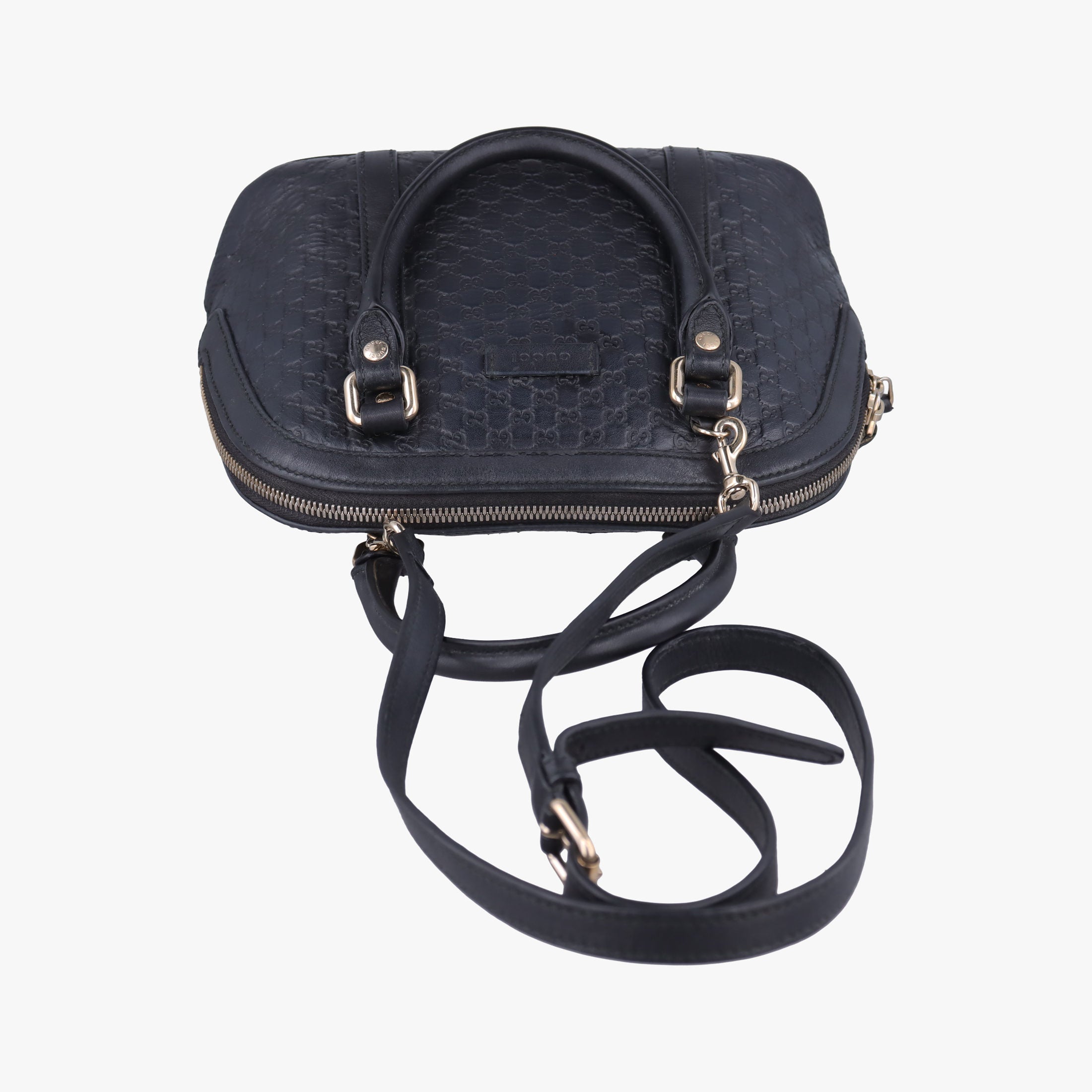 Microguccissima Black Leather 449654 B023260800マイクログッチシマ ブラック レザー 449654 B023260800