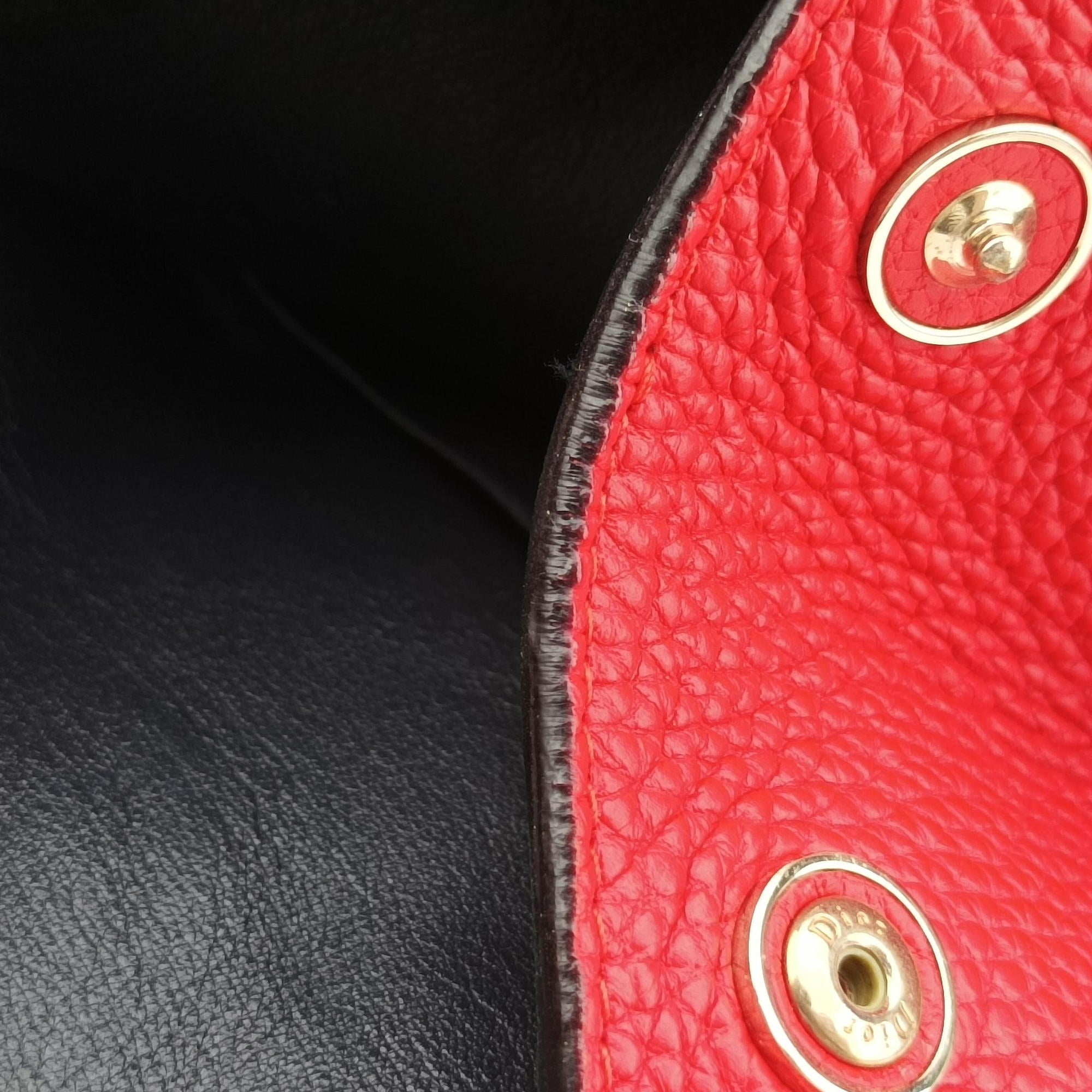 Be Dior Red Leather 19-MA-0135ビー ディオール レッド レザー 19-MA-0135
