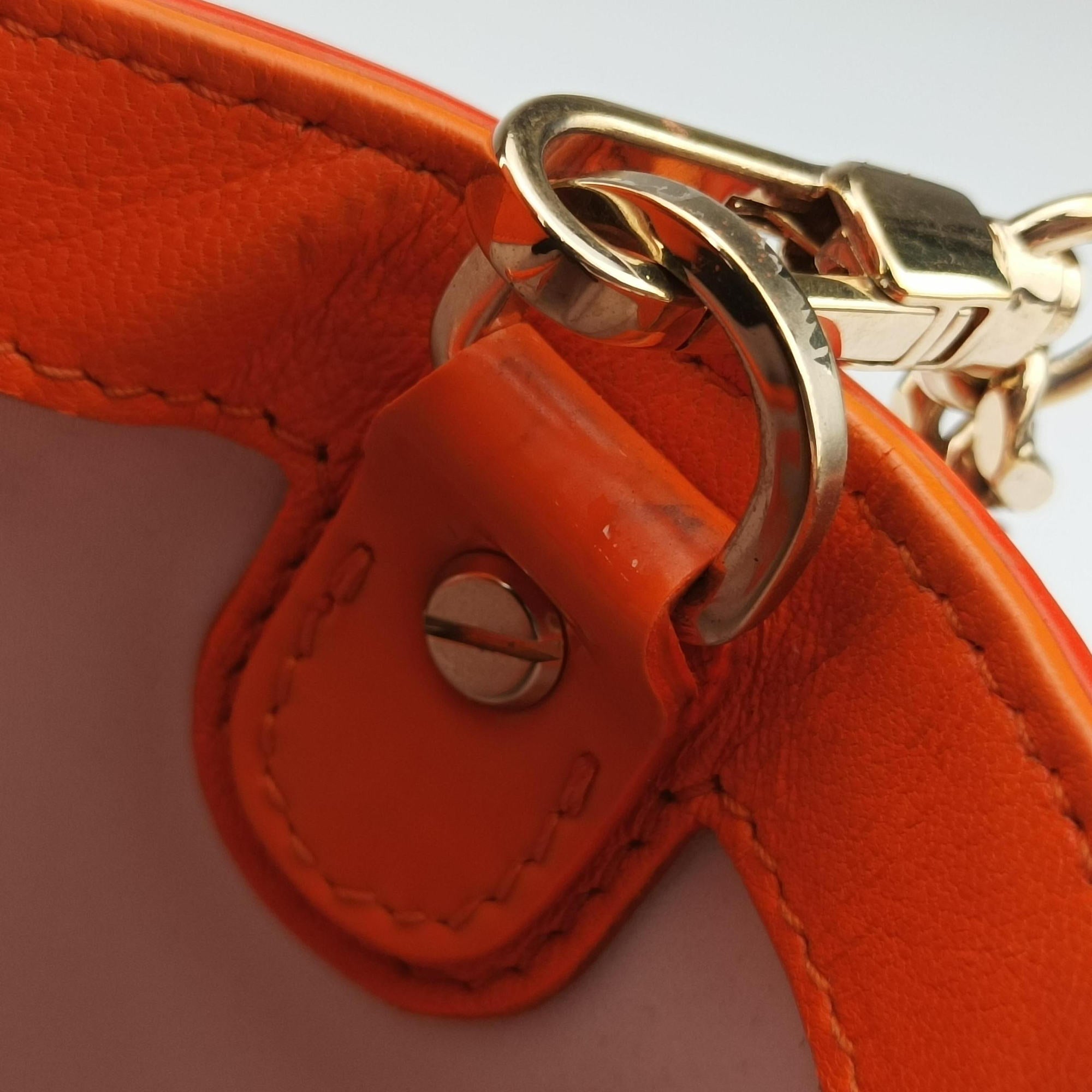 La Medusa Orange patent CLG401 358 705 550ラ メデューサ オレンジ パテント CLG401 358 705 550