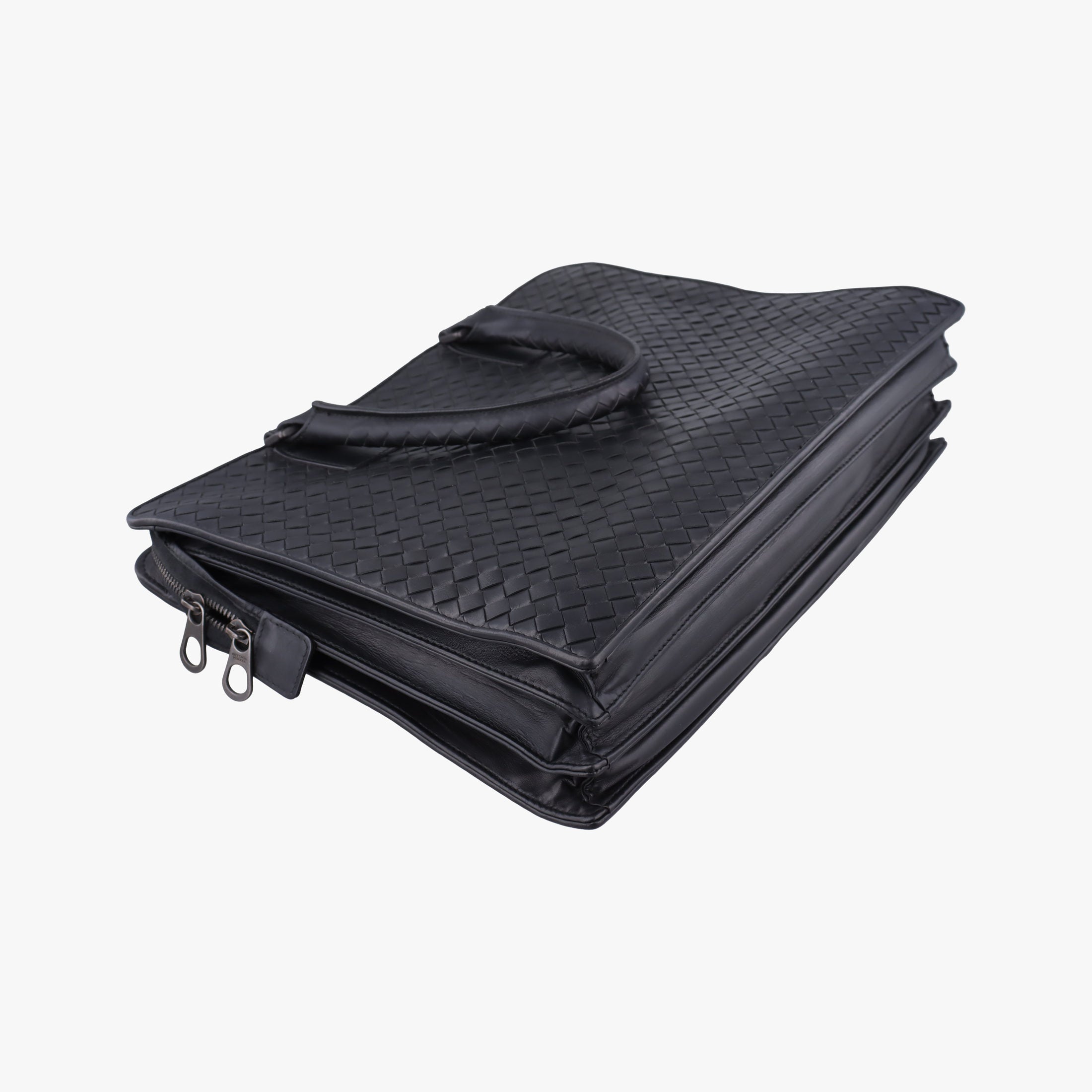 Intrecciato Black lambskin B00365177Wイントレチャート ブラック ラムスキン B00365177W