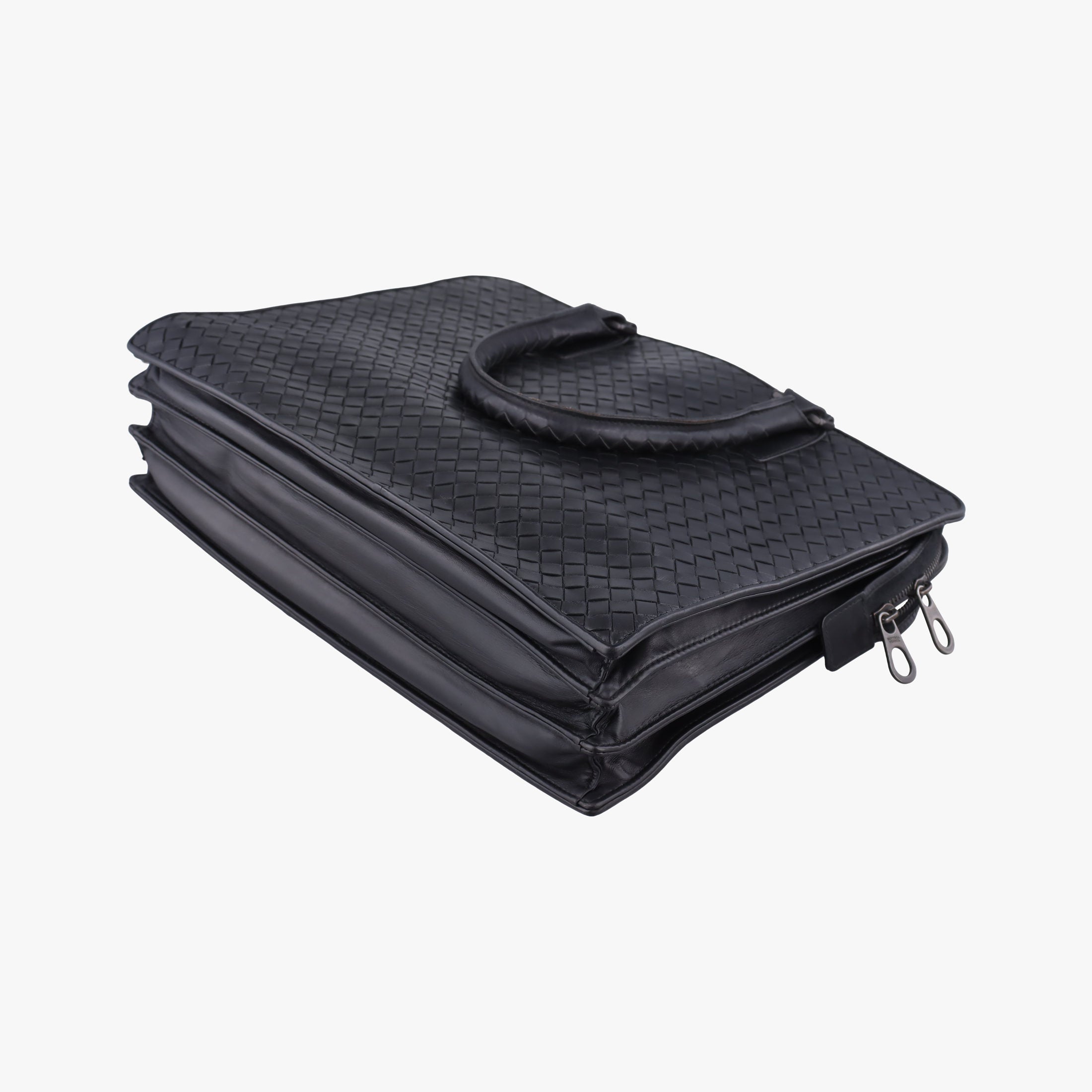 Intrecciato Black lambskin B00365177Wイントレチャート ブラック ラムスキン B00365177W