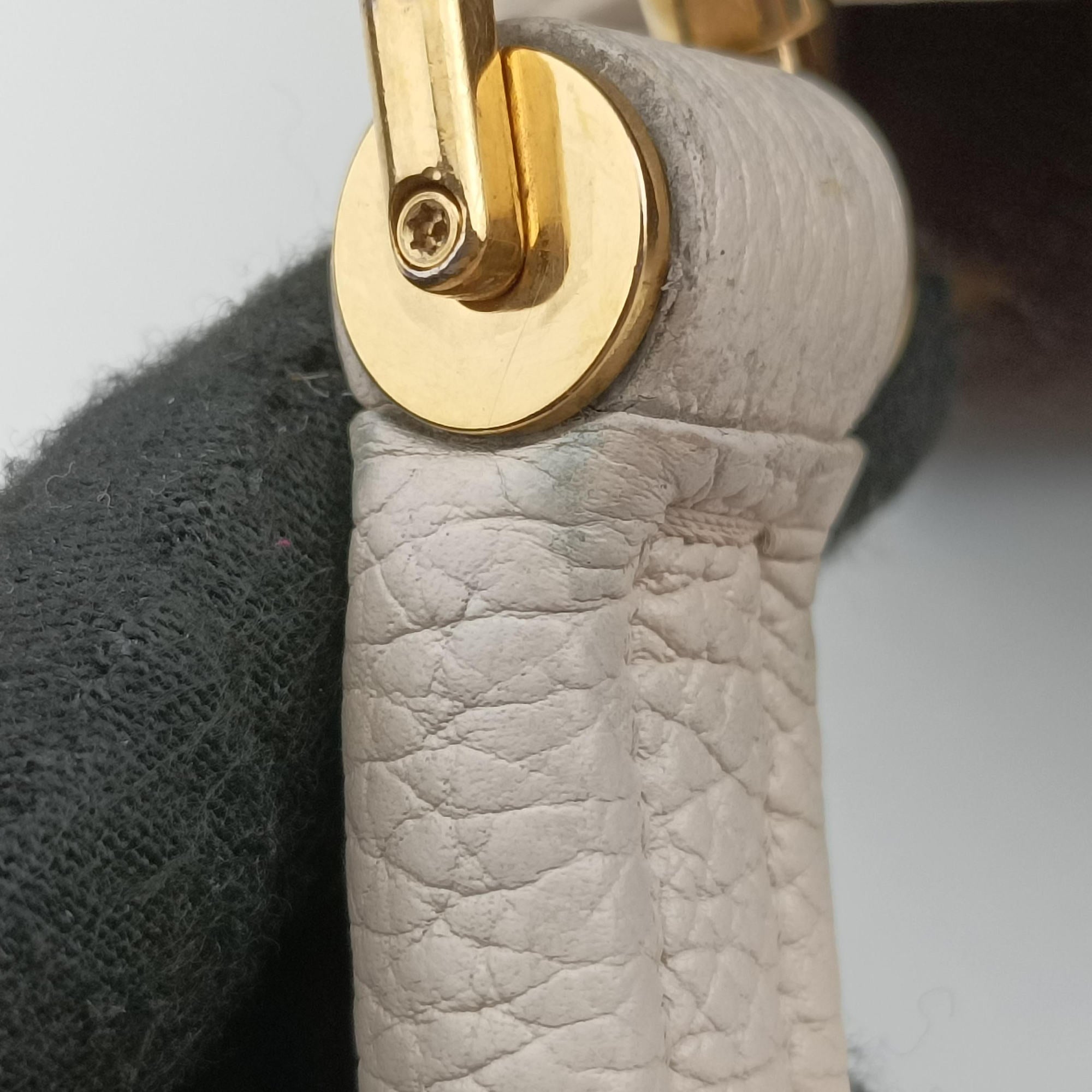 Double V Bag Brown × Creme Monogram Canvas × Grained Leather M54155 TR0157ドゥブルV ブラウン× クレーム モノグラムキャンバス×トリヨンレザー M54155 TR0157