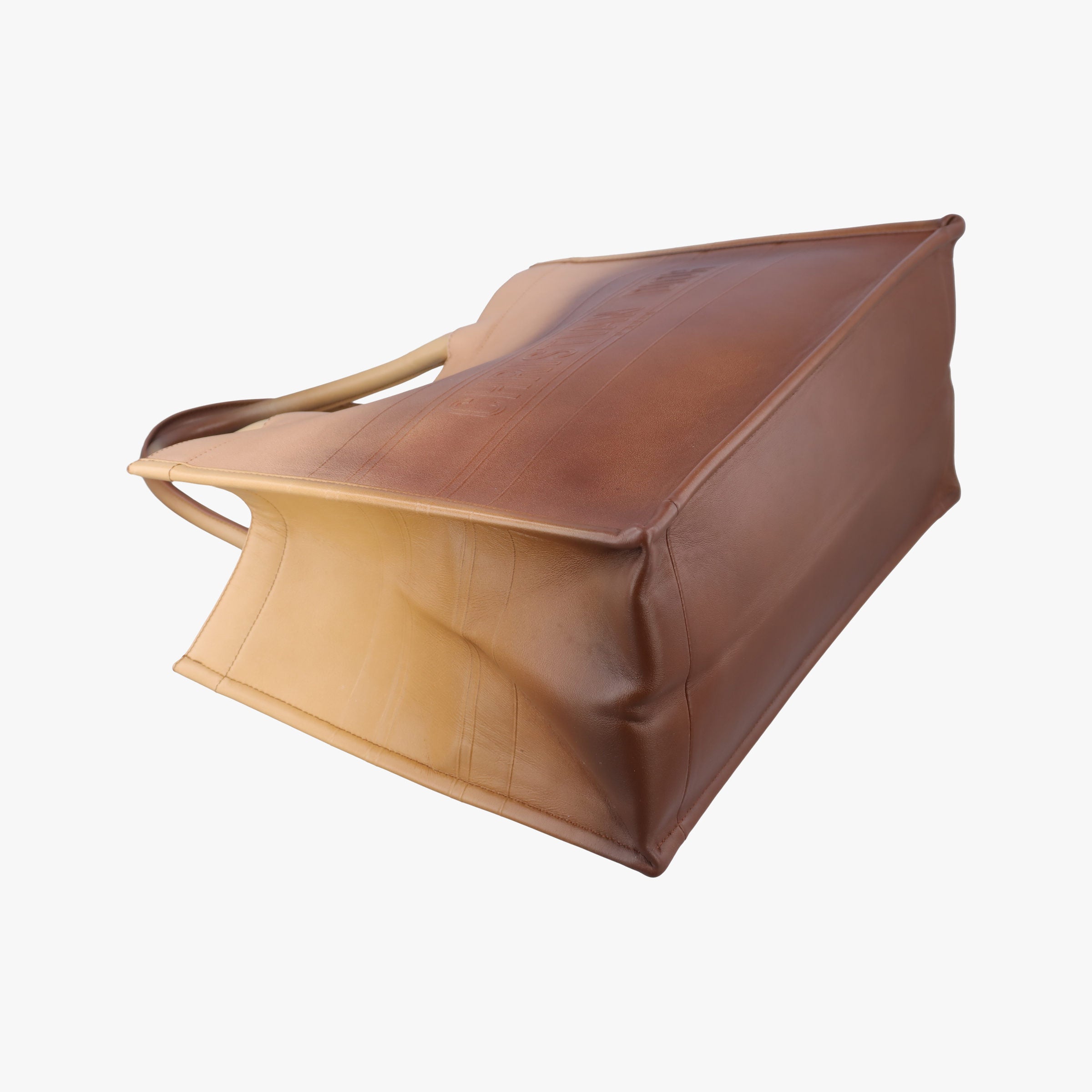 Book Tote Brown leather 62-MA-0221ブックトート ブラウン レザー 62-MA-0221