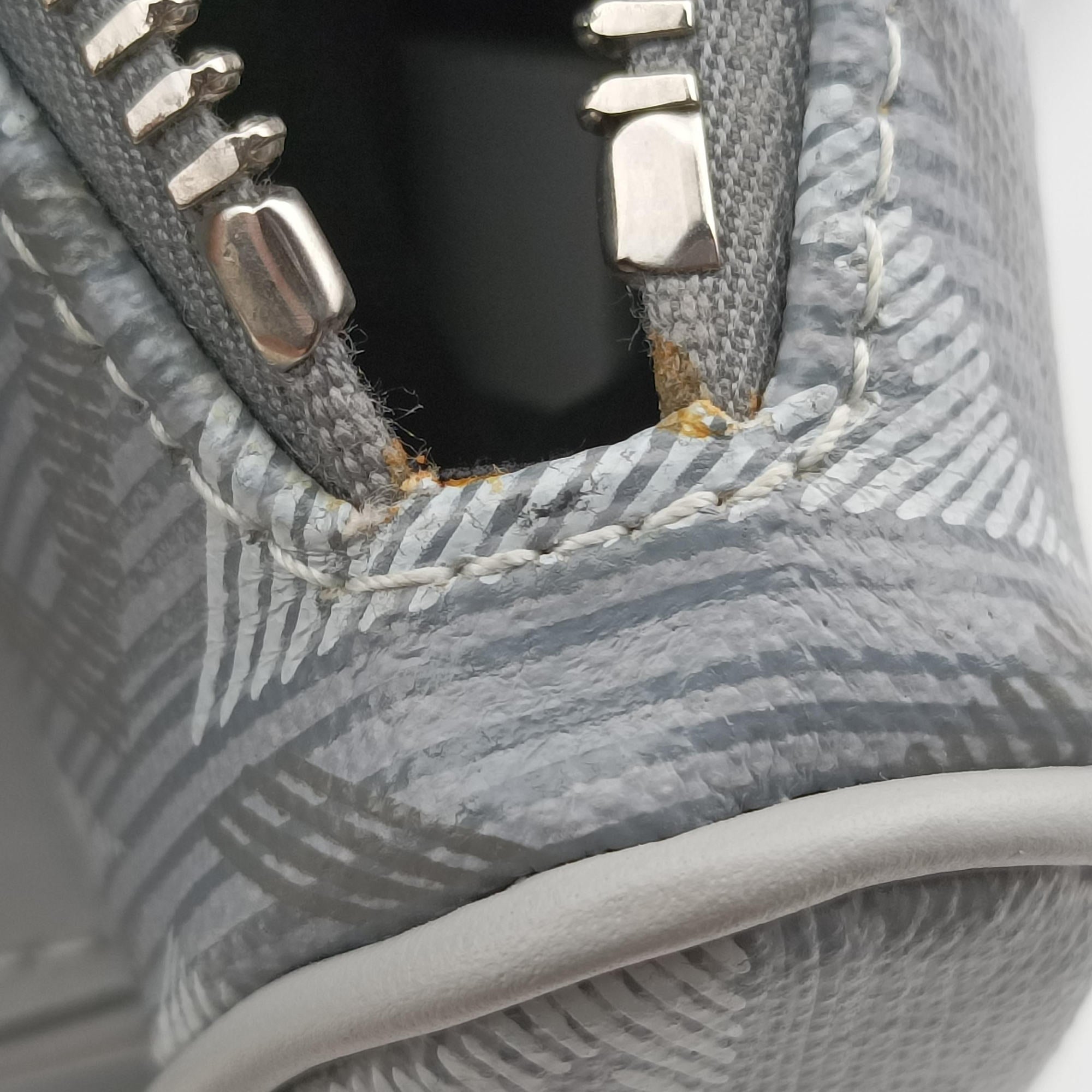 Saddle Grey PVC coated canvas × leather 27-BO-1221 IC Chipサドル グレー PVCコーティングキャンバス×レザー 27-BO-1221 ICチップ