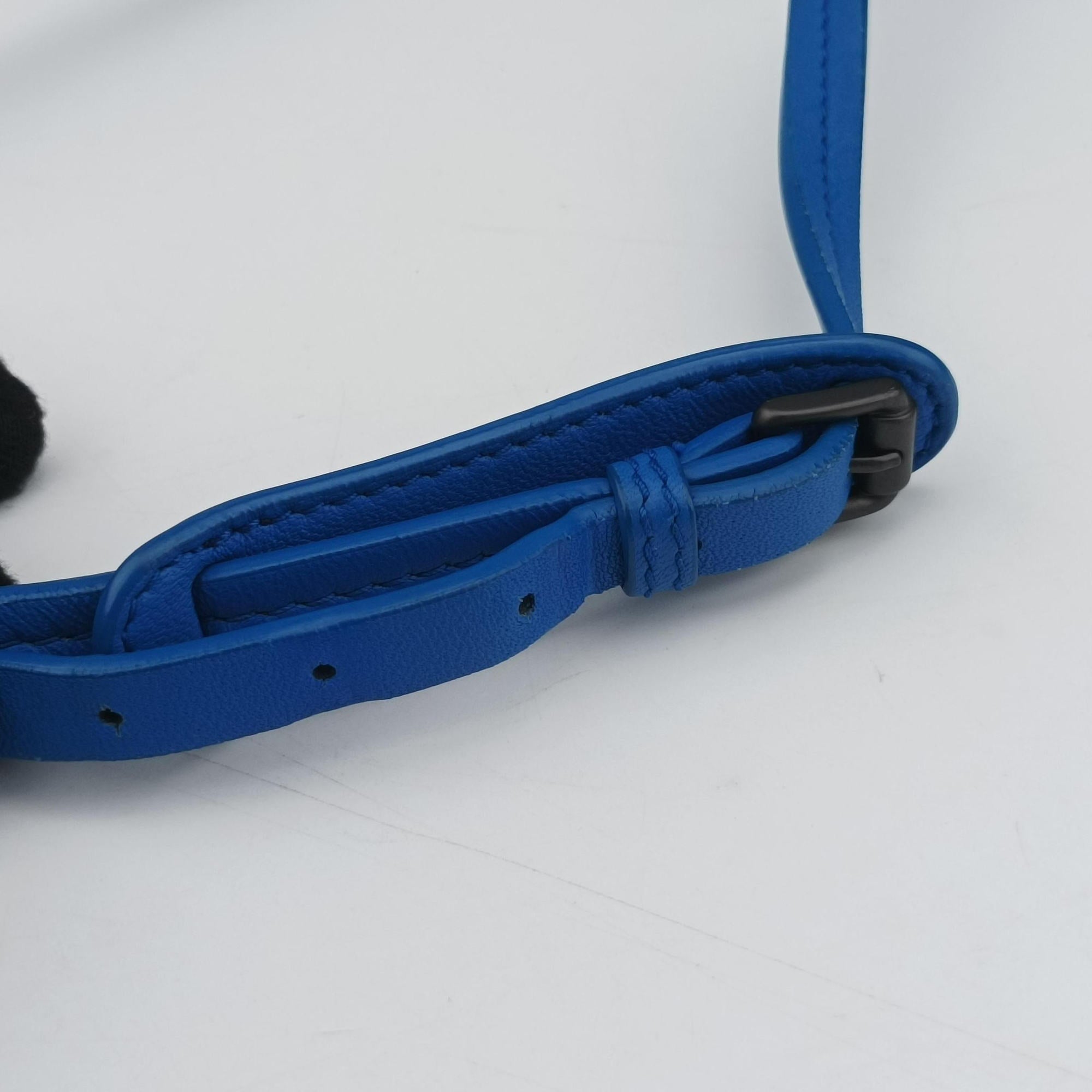 NODINI Intrecciato Blue lambskin B04622158Uノディーニ イントレチャート ブルー ラムスキン B04622158U