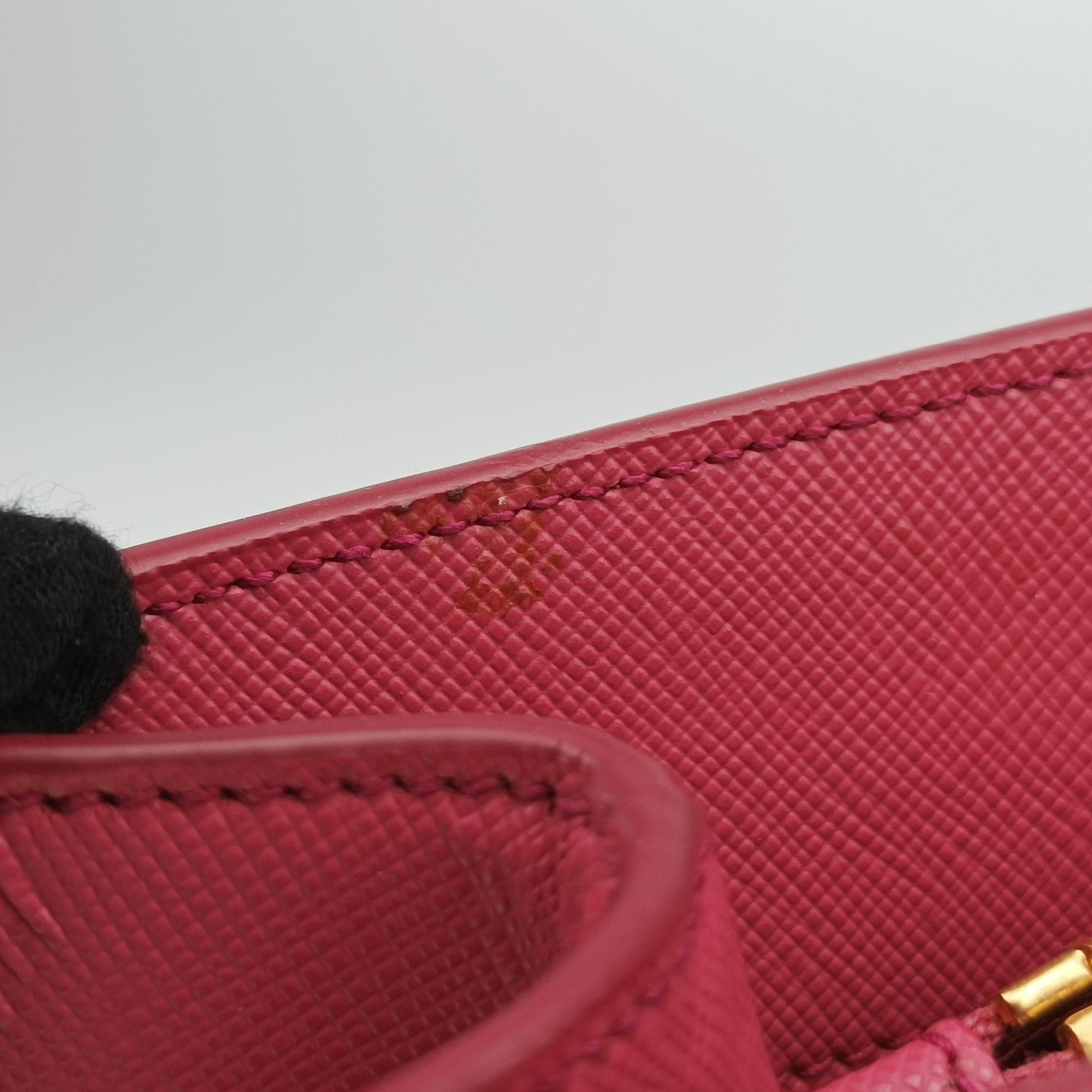 Galleria Pink SAFFIANO Leather BN1786 165ガレリア ピンク サフィアーノレザー BN1786 165
