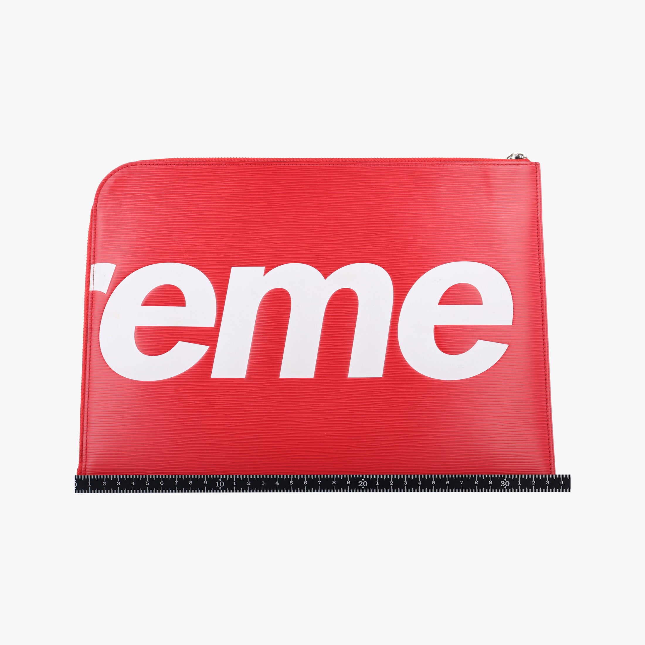 Pochette Jour GM Supreme Collaboration Rouge×White epi M67722 TJ2137ポシェット ジュール GM シュプリーム コラボ ルージュ×ホワイト エピ M67722 TJ2137
