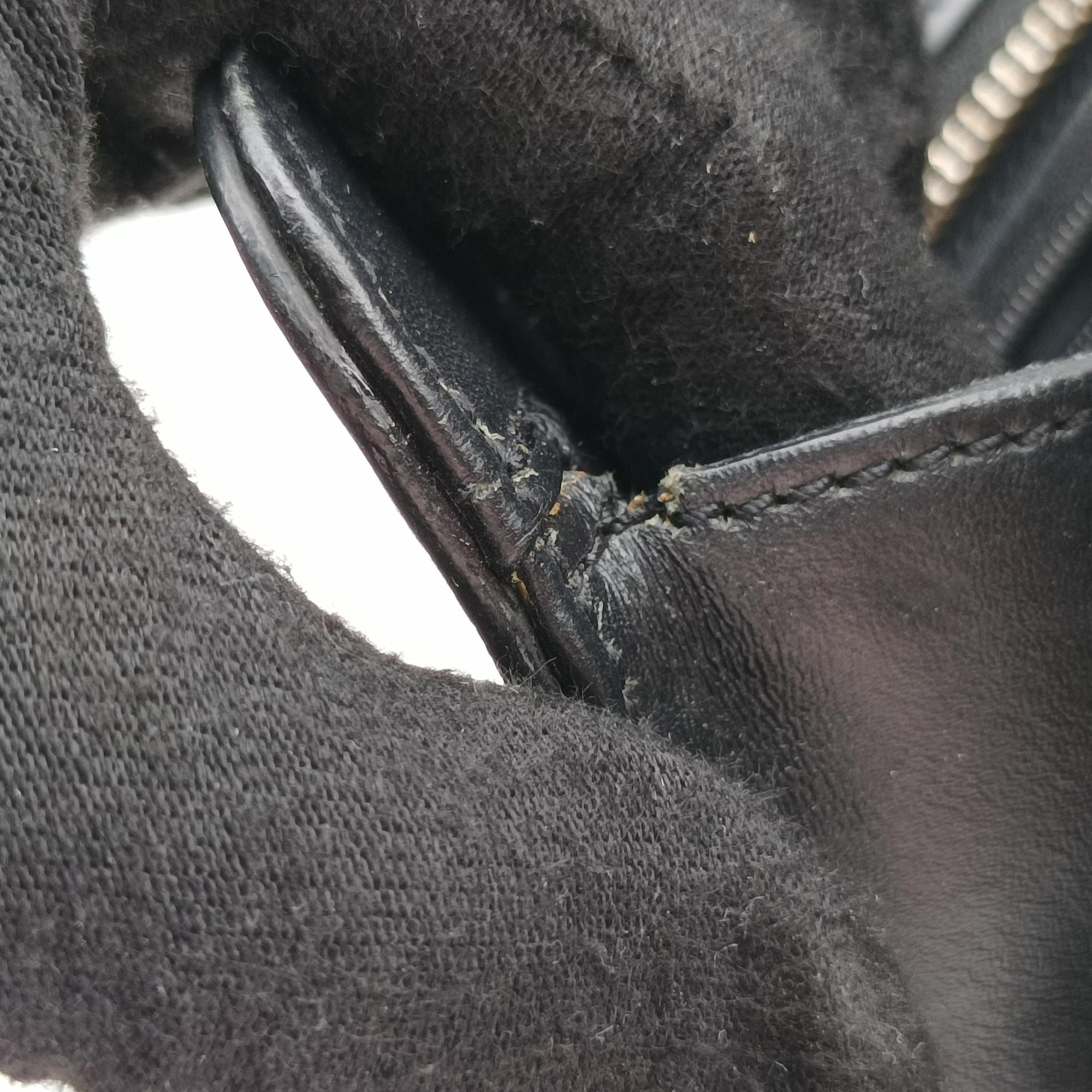 Y Ligne Petit Cabas Black Leather 370697 FLY370697.1014Yライン プチカバス ブラック レザー 370697 FLY370697.1014