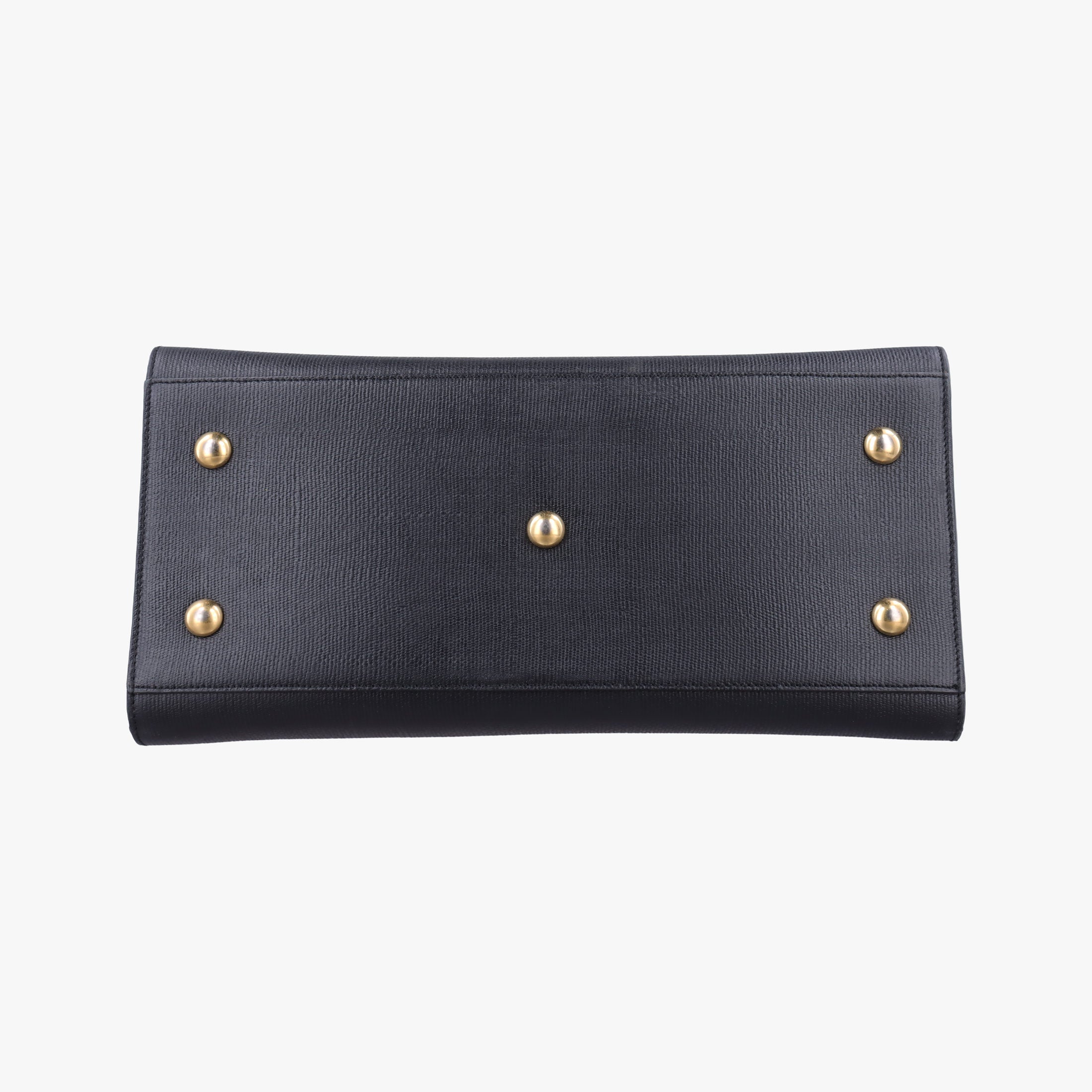 Y Ligne Petit Cabas Black Leather 370697 FLY370697.1014Yライン プチカバス ブラック レザー 370697 FLY370697.1014