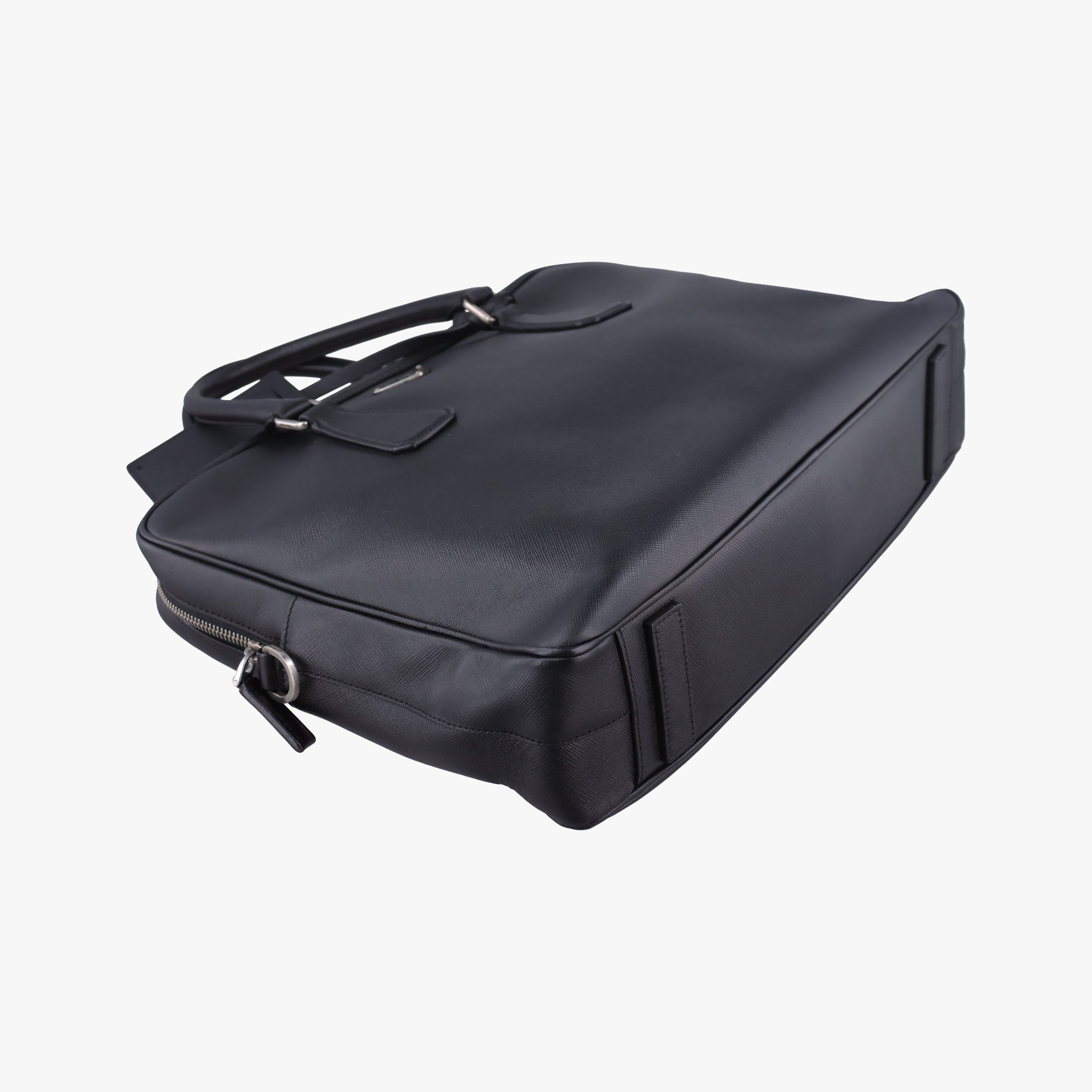 Business Briefcase Black SAFFIANO Leather 2VE011 208 Rビジネス ブリーフケース ブラック サフィアーノレザー 2VE011 208 R