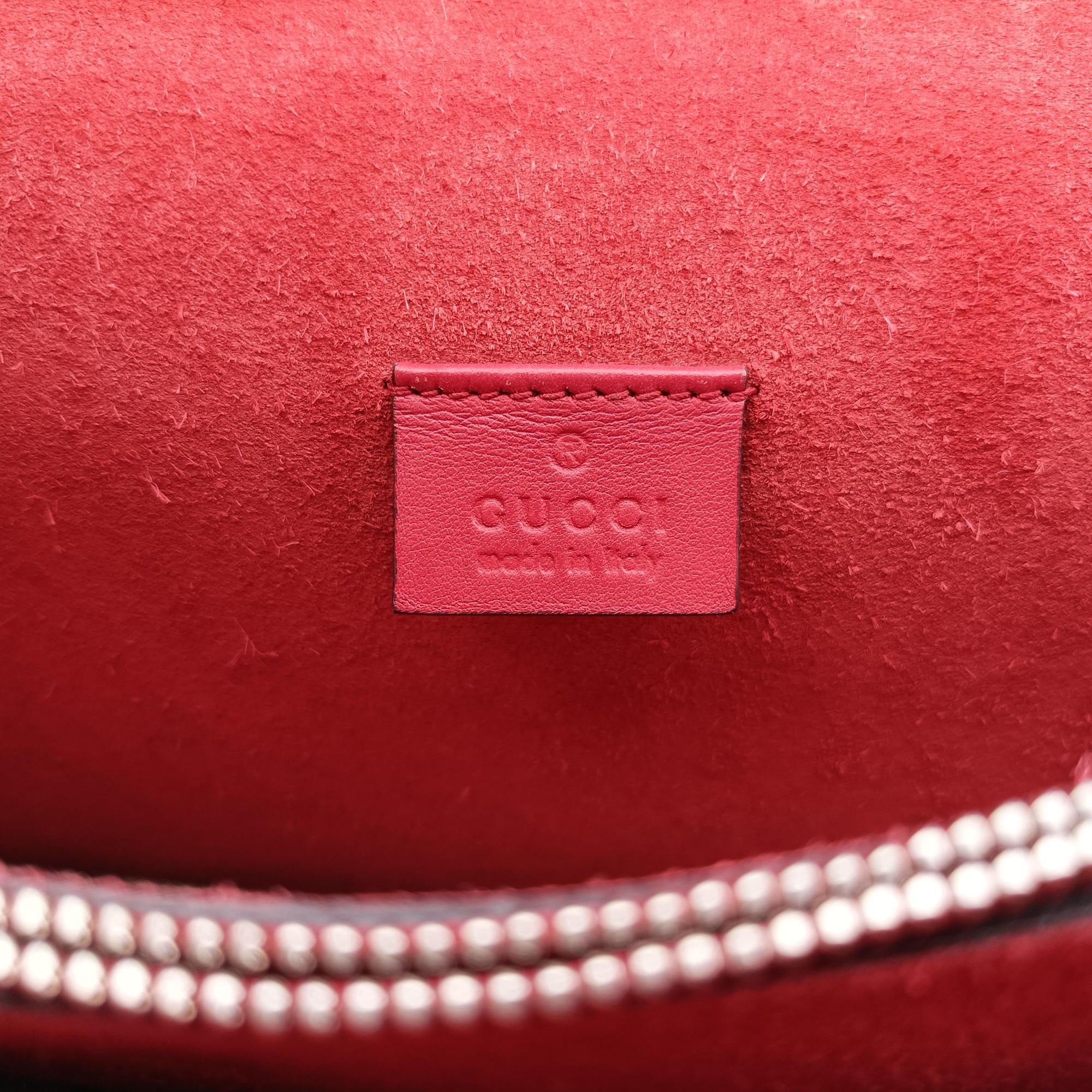 Dionysus beige×red PVC coated canvas × suede 400249 D021354194ディオニュソス ベージュ×レッド PVCコーティングキャンバス×スエード 400249 D021354194