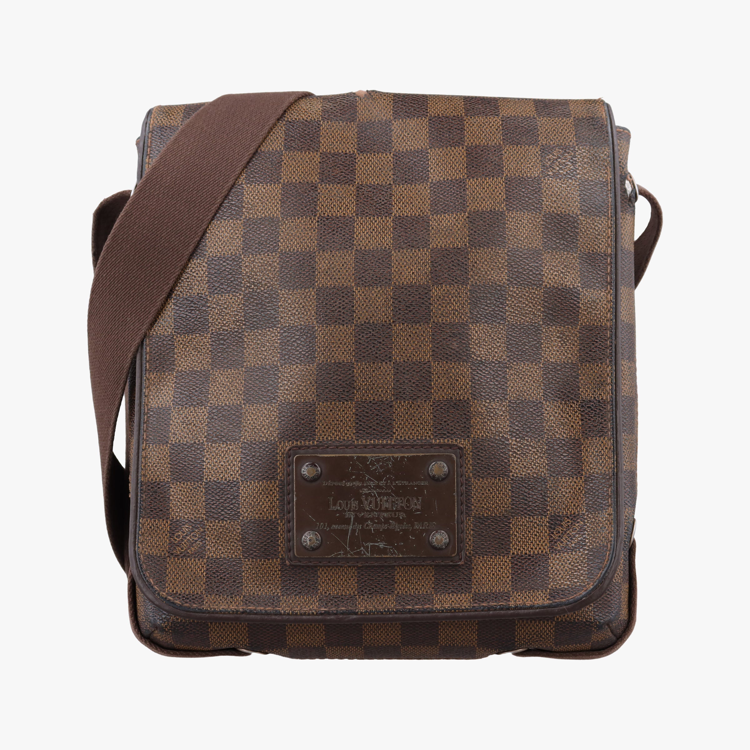 BROOKLYN PM EBENE Damier Canvas N51210 SR2039ブルックリンPM エベヌ ダミエキャンバス N51210 SR2039