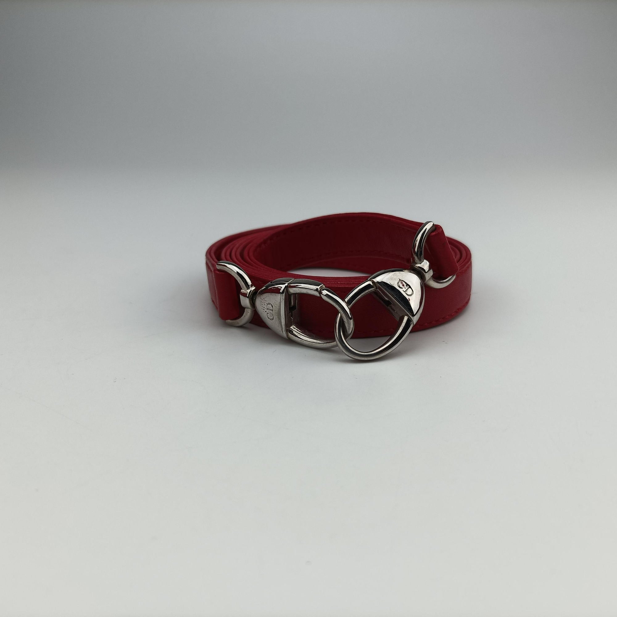 Lady Dior Red lambskin 11-MA-0089レディディオール レッド ラムスキン 11-MA-0089