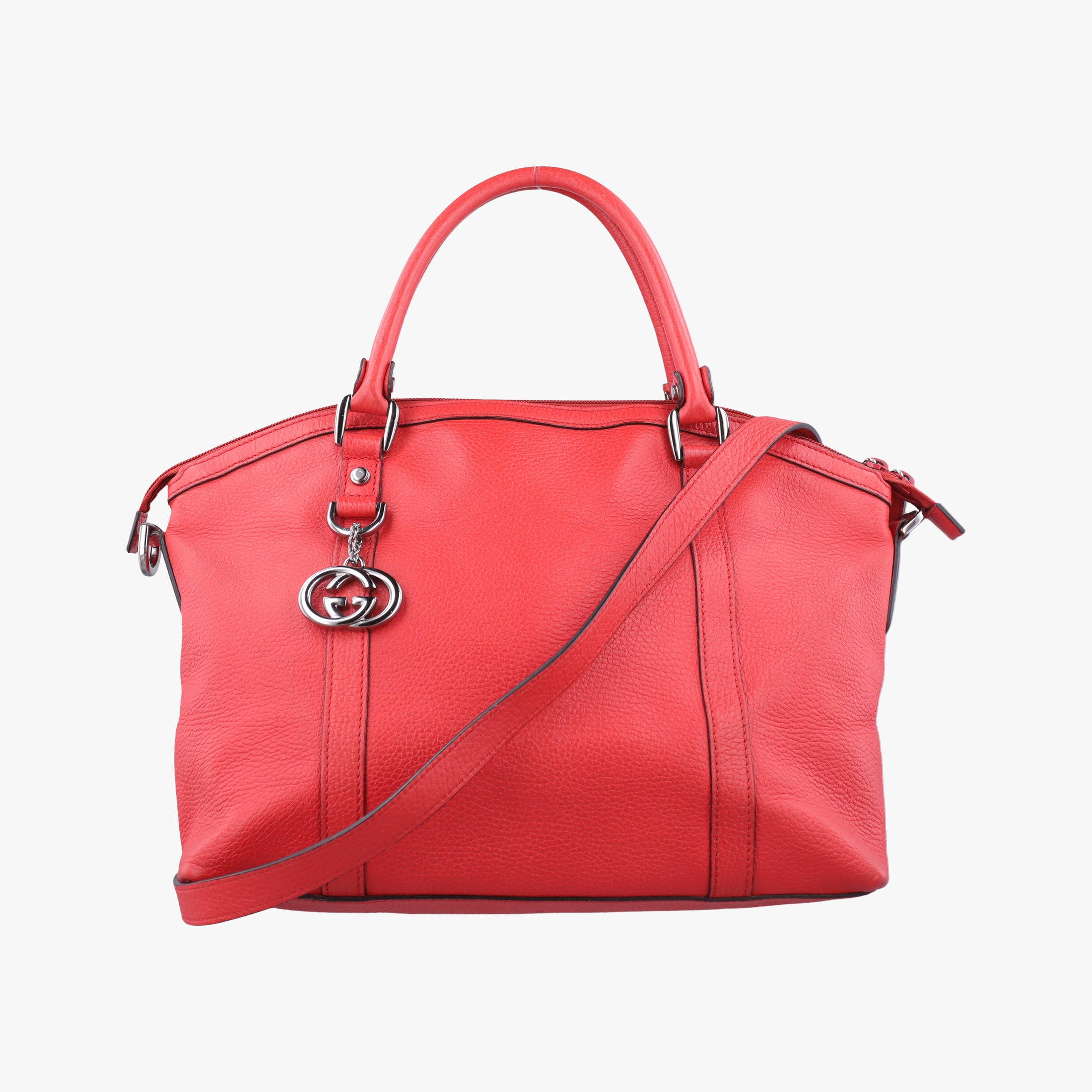 charm dome Red Leather 341503 H016948969110チャーム ドーム レッド レザー 341503 H016948969110