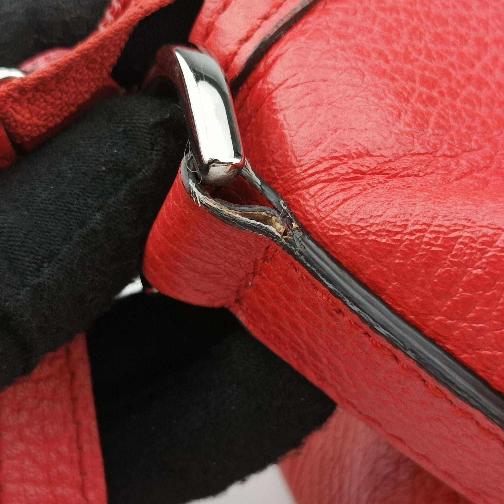 charm dome Red Leather 341503 H016948969110チャーム ドーム レッド レザー 341503 H016948969110