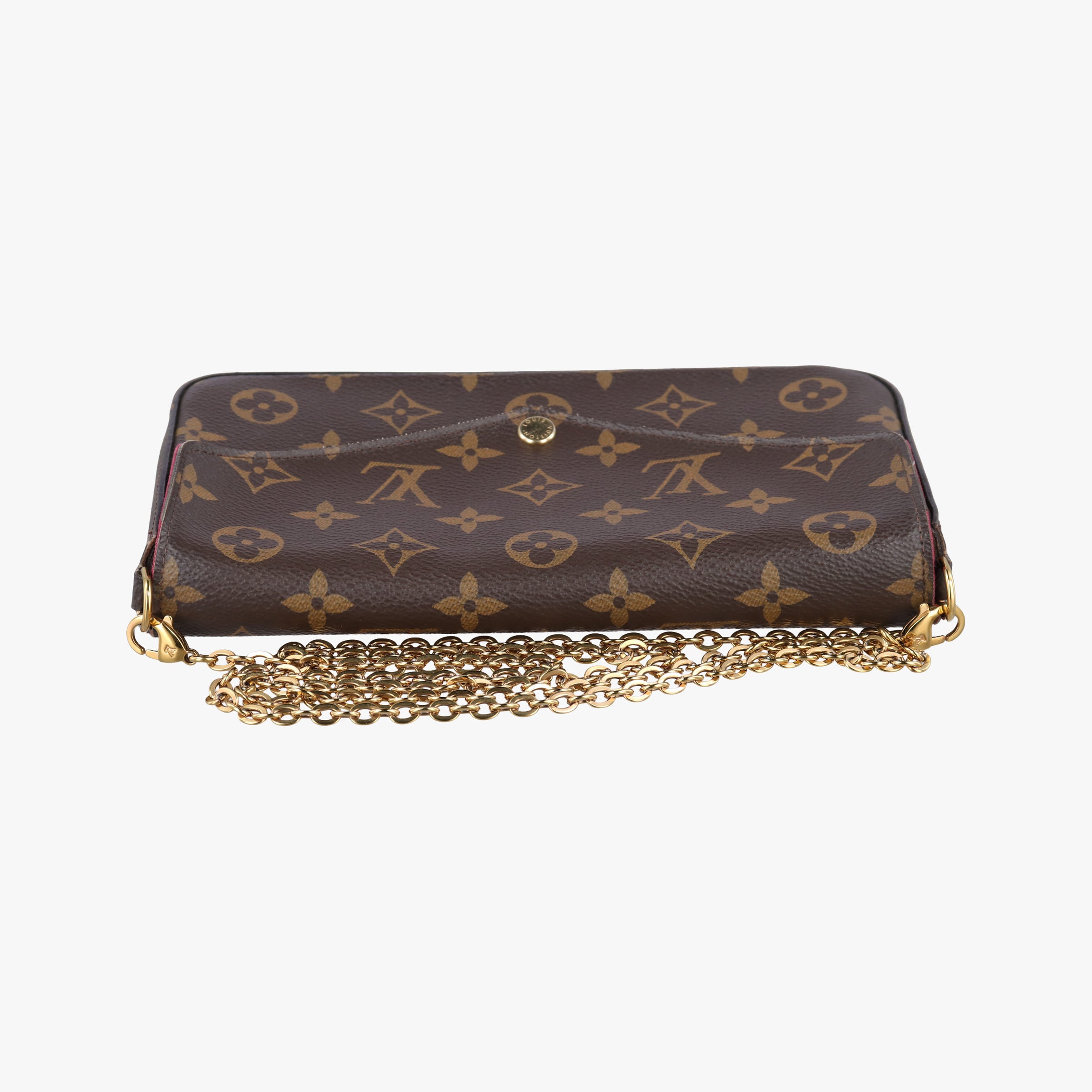 Pochette FeLICIE Brown Monogram Canvas M61276 MI0138ポシェット フェリシー モノグラム/ブラウン モノグラムキャンバス M61276 MI0138
