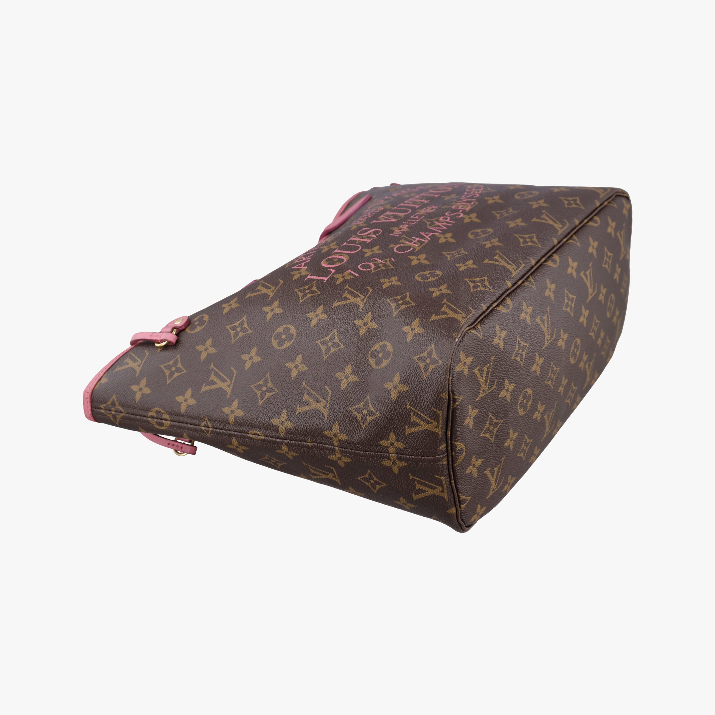NEVERFULL MM Brown × Rose Velours Monogram Ikat Flower M40939 GI2173ネヴァーフルMM モノグラム/ブラウン×ローズヴェルール モノグラム イカットフラワー M40939 GI2173