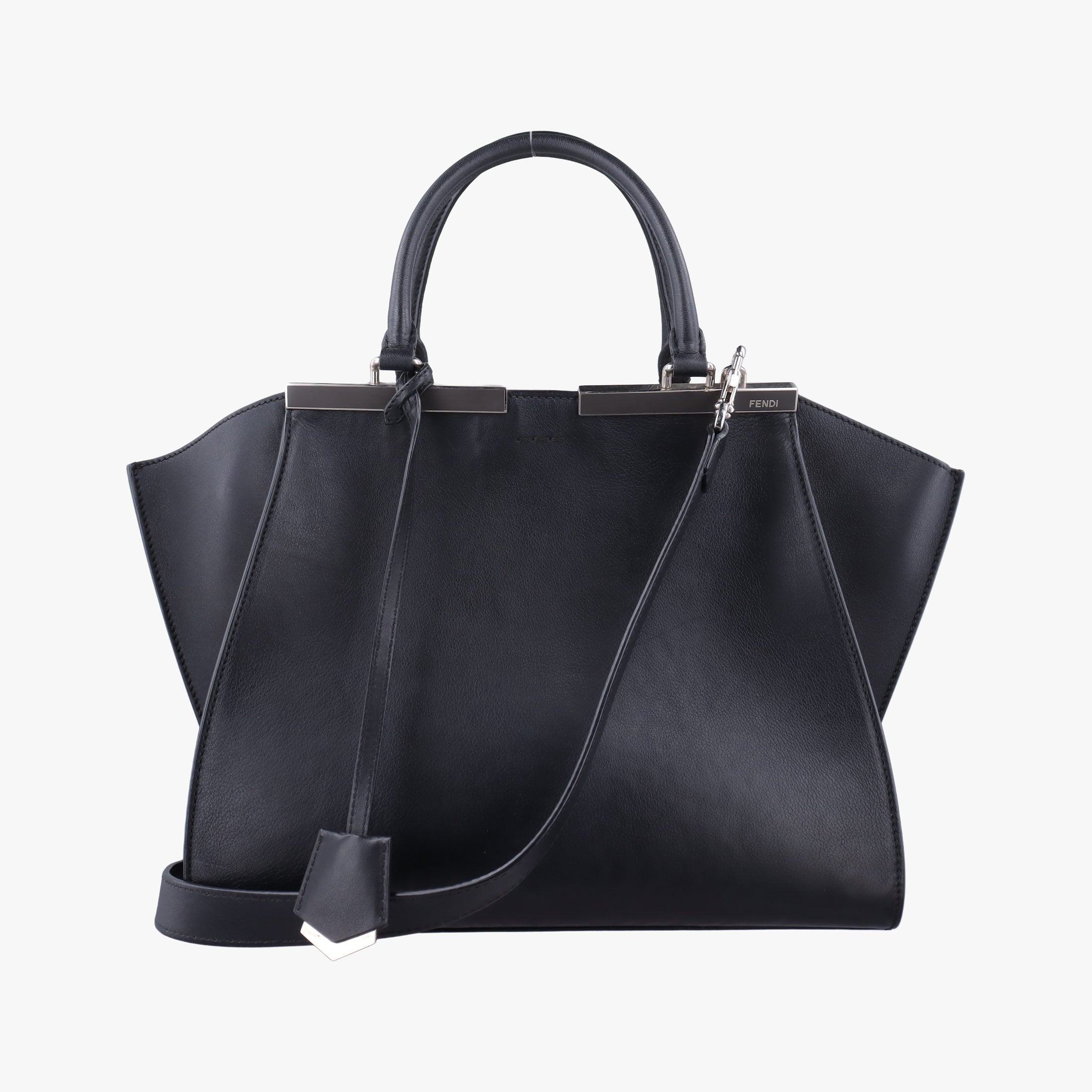Troyage Trois Jours Black Leather 8BH279 8BH279-1A5 158-8762トロワジュール ブラック レザー 8BH279 8BH279-1A5 158-8762