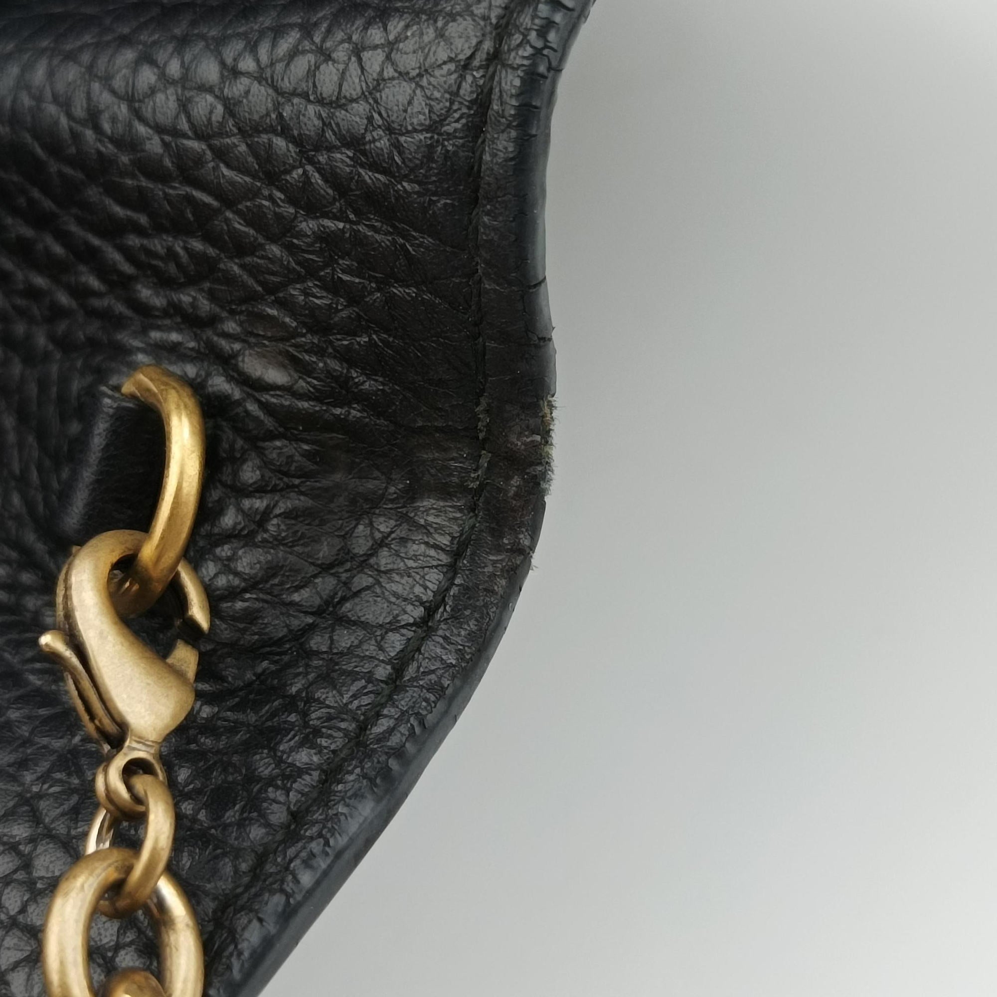 GG Marmont Black Leather 401232 GGマーモント ブラック レザー 401232